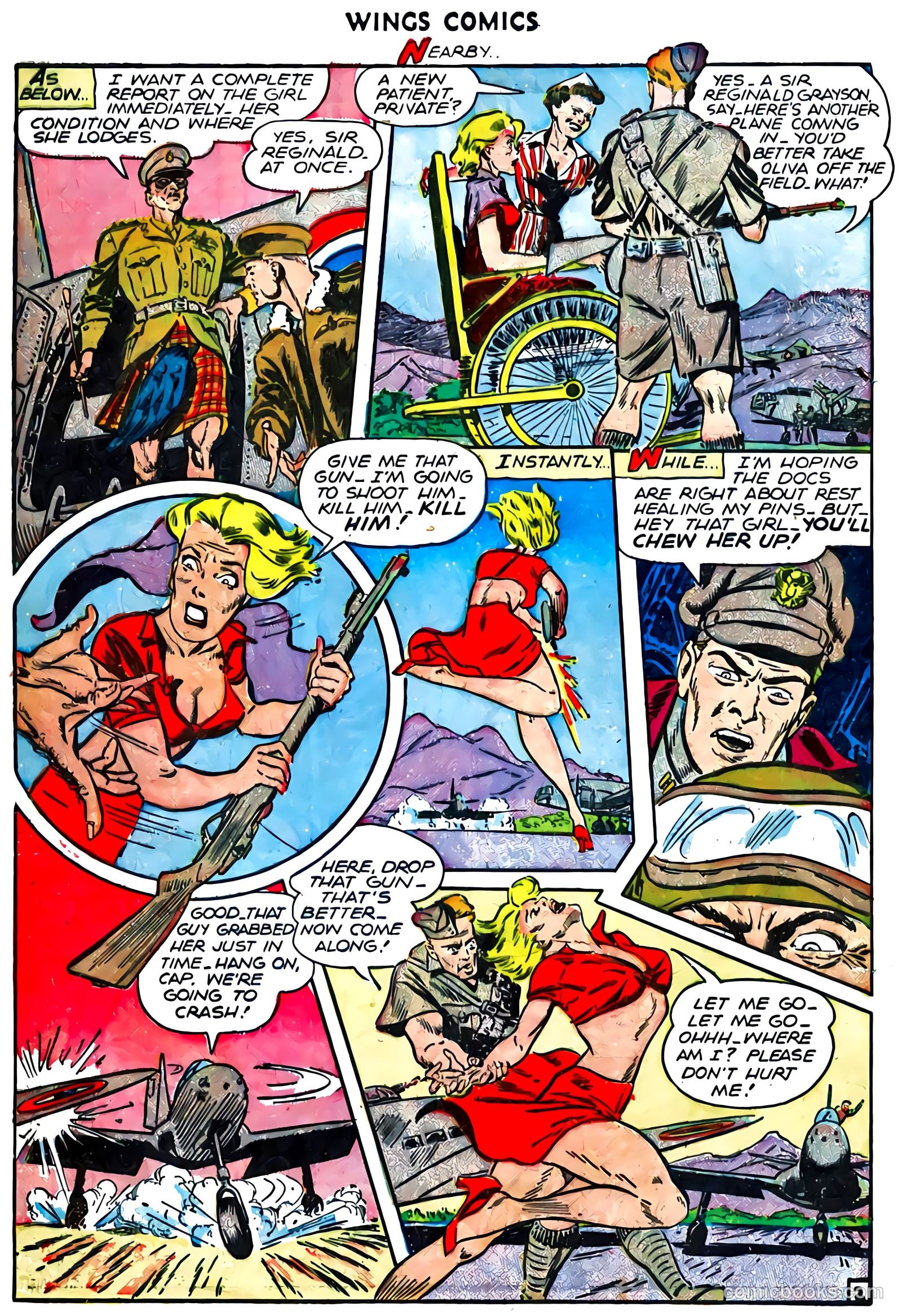 Wings Comics #73 (1946) — page 4 of 52