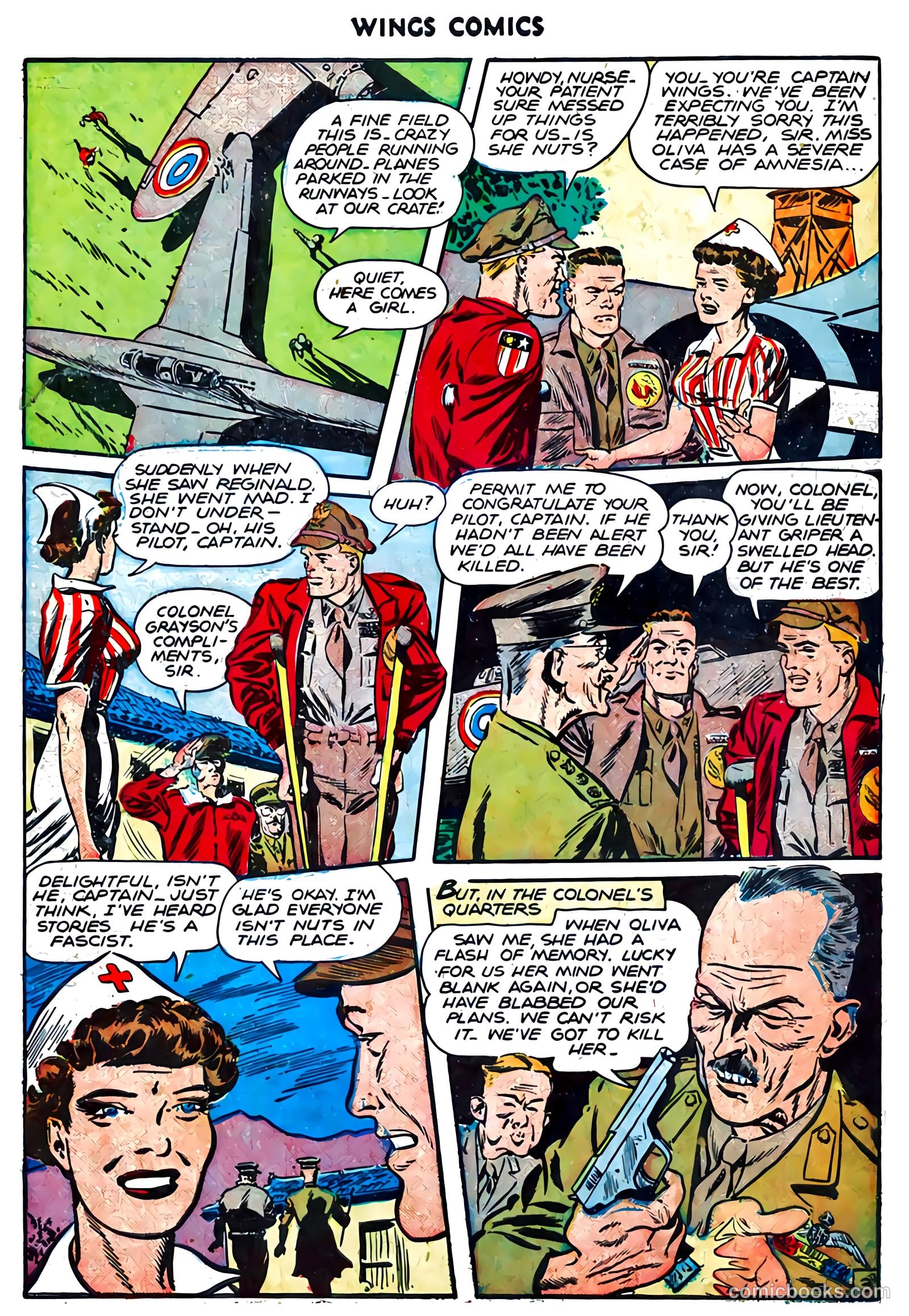 Wings Comics #73 (1946) — page 5 of 52
