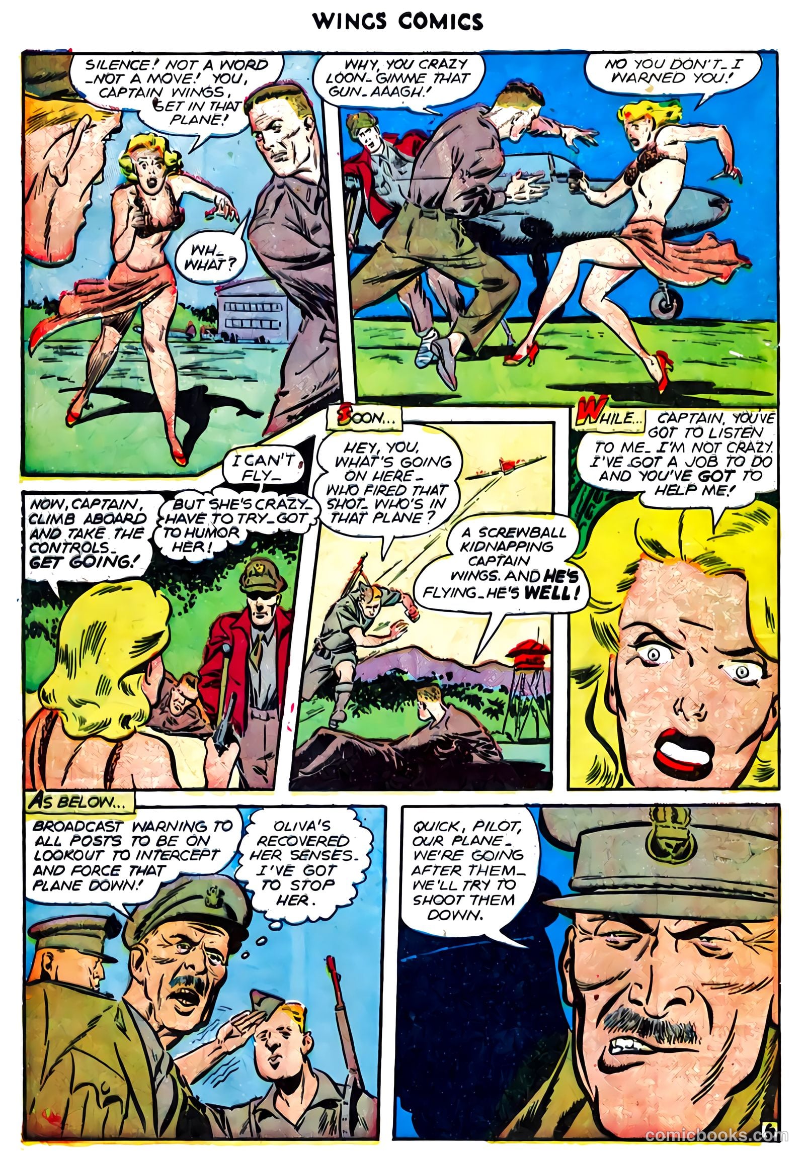 Wings Comics #73 (1946) — page 8 of 52