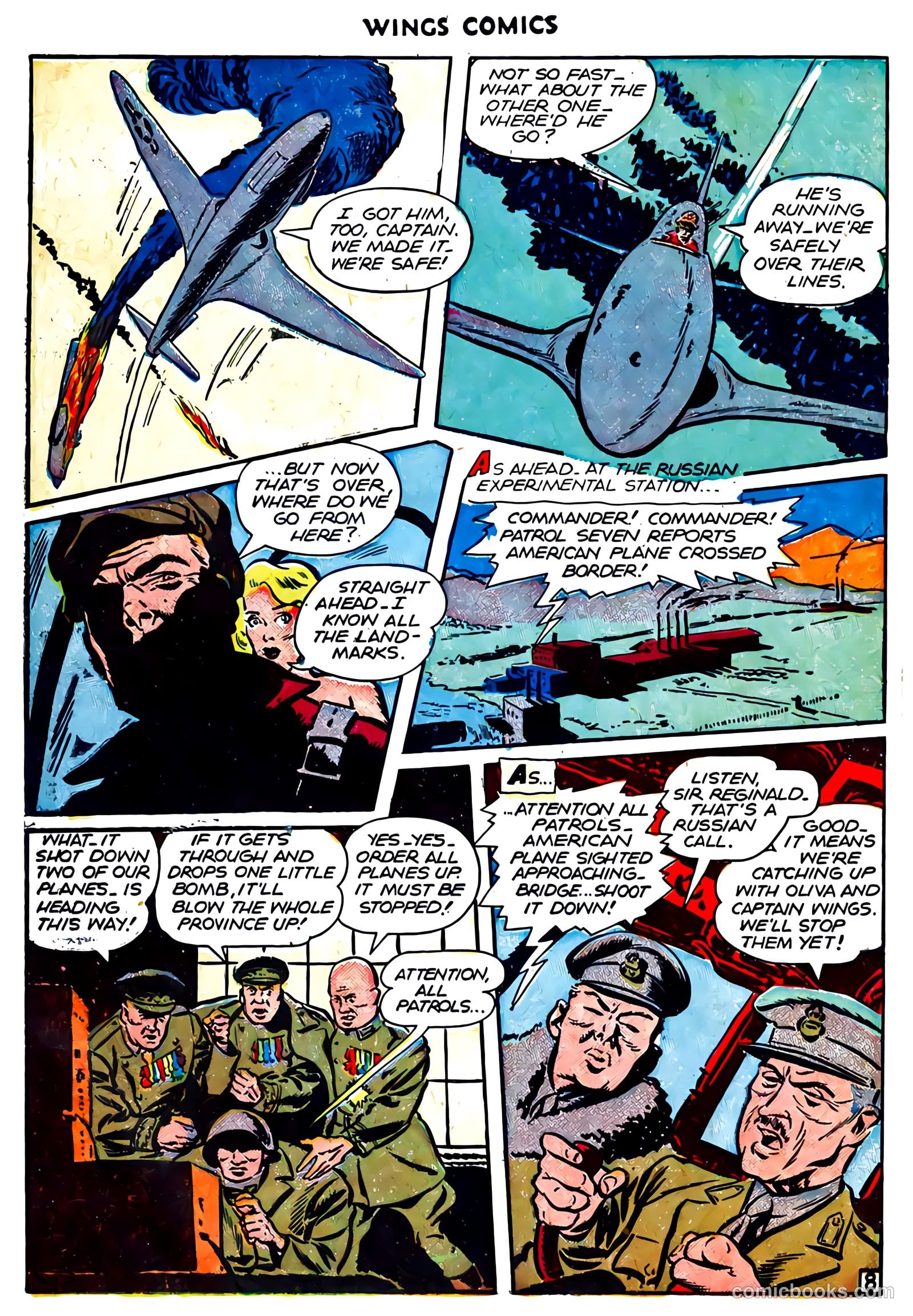 Wings Comics #73 (1946) — page 10 of 52