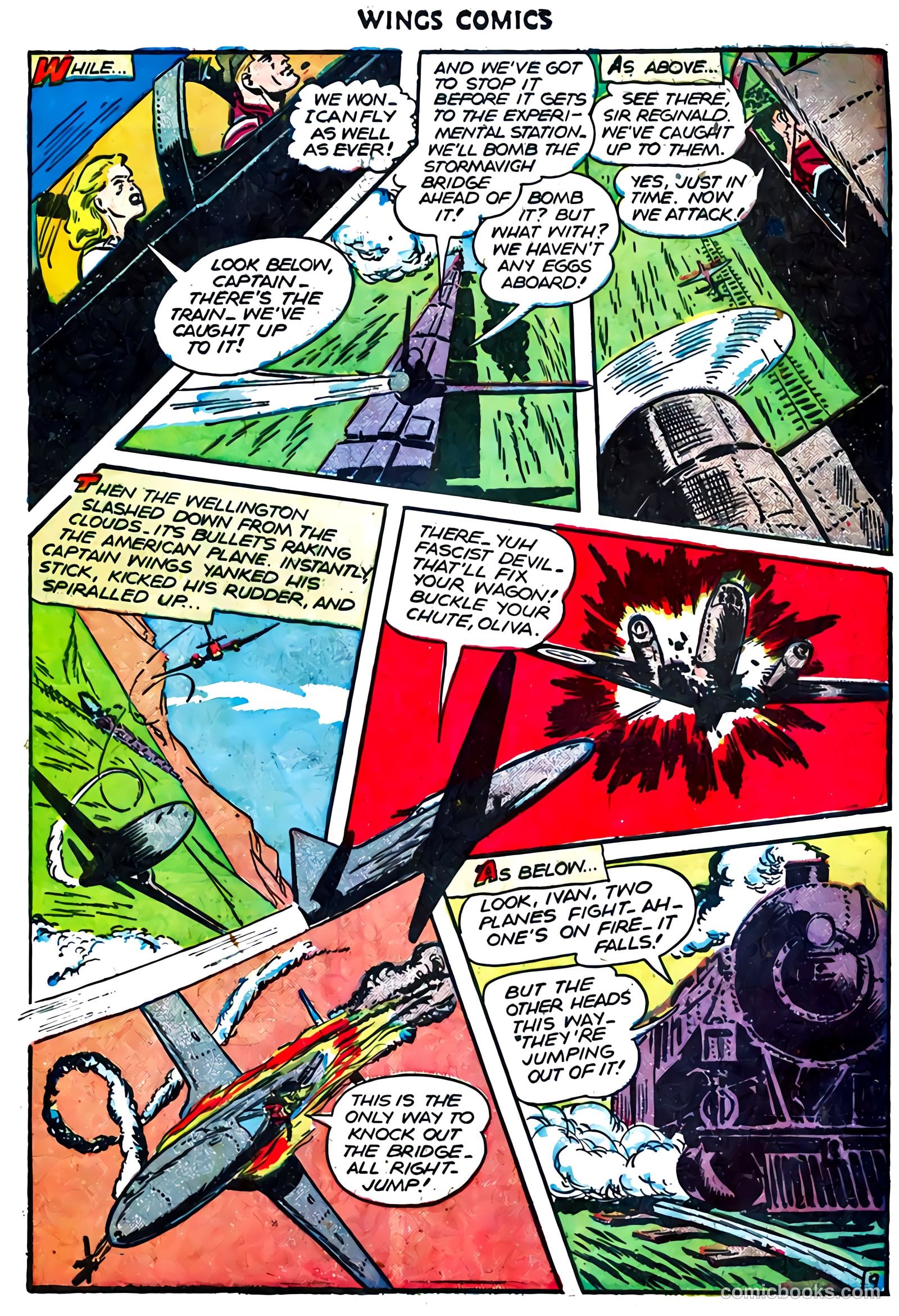 Wings Comics #73 (1946) — page 11 of 52