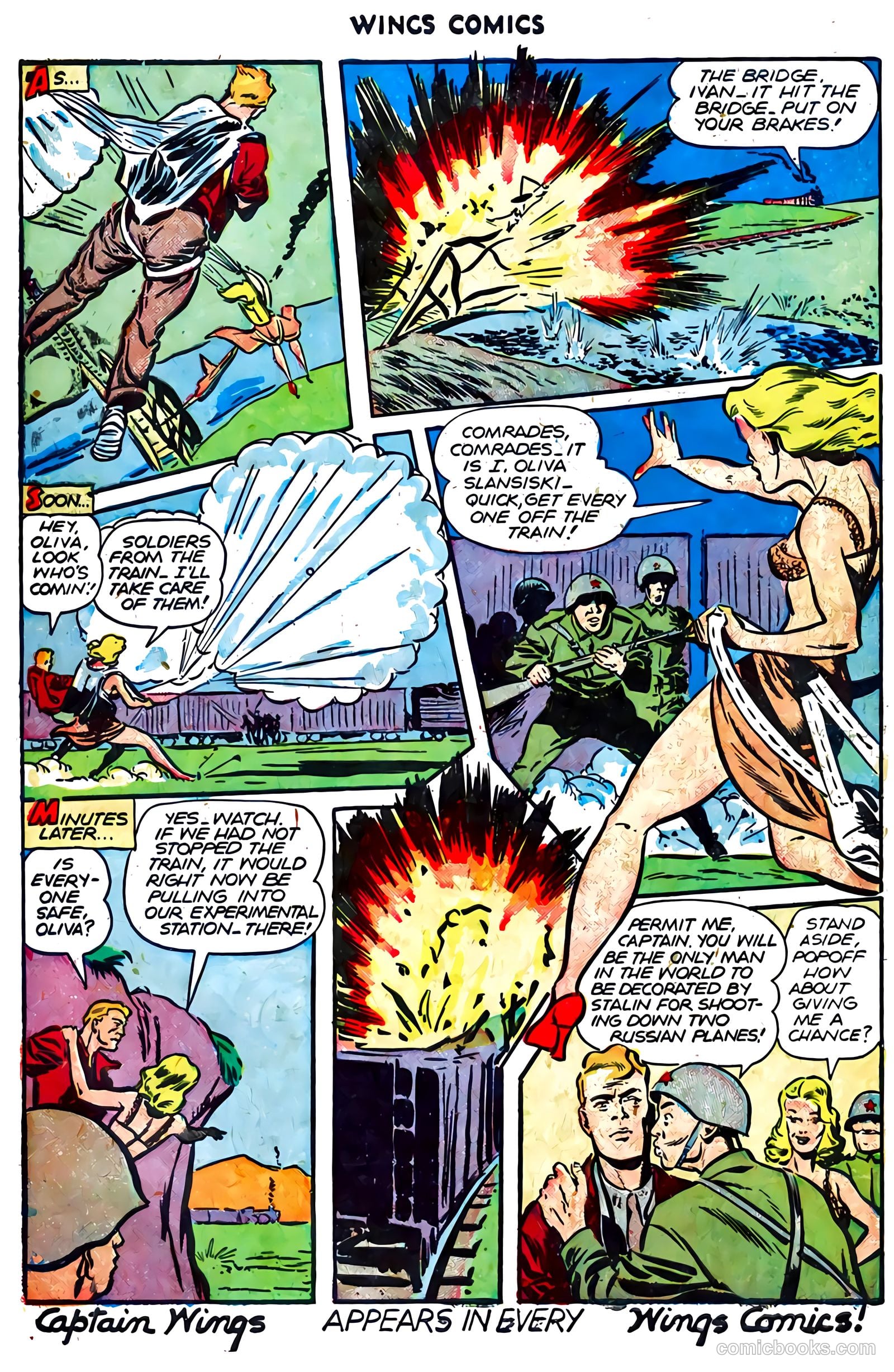 Wings Comics #73 (1946) — page 12 of 52