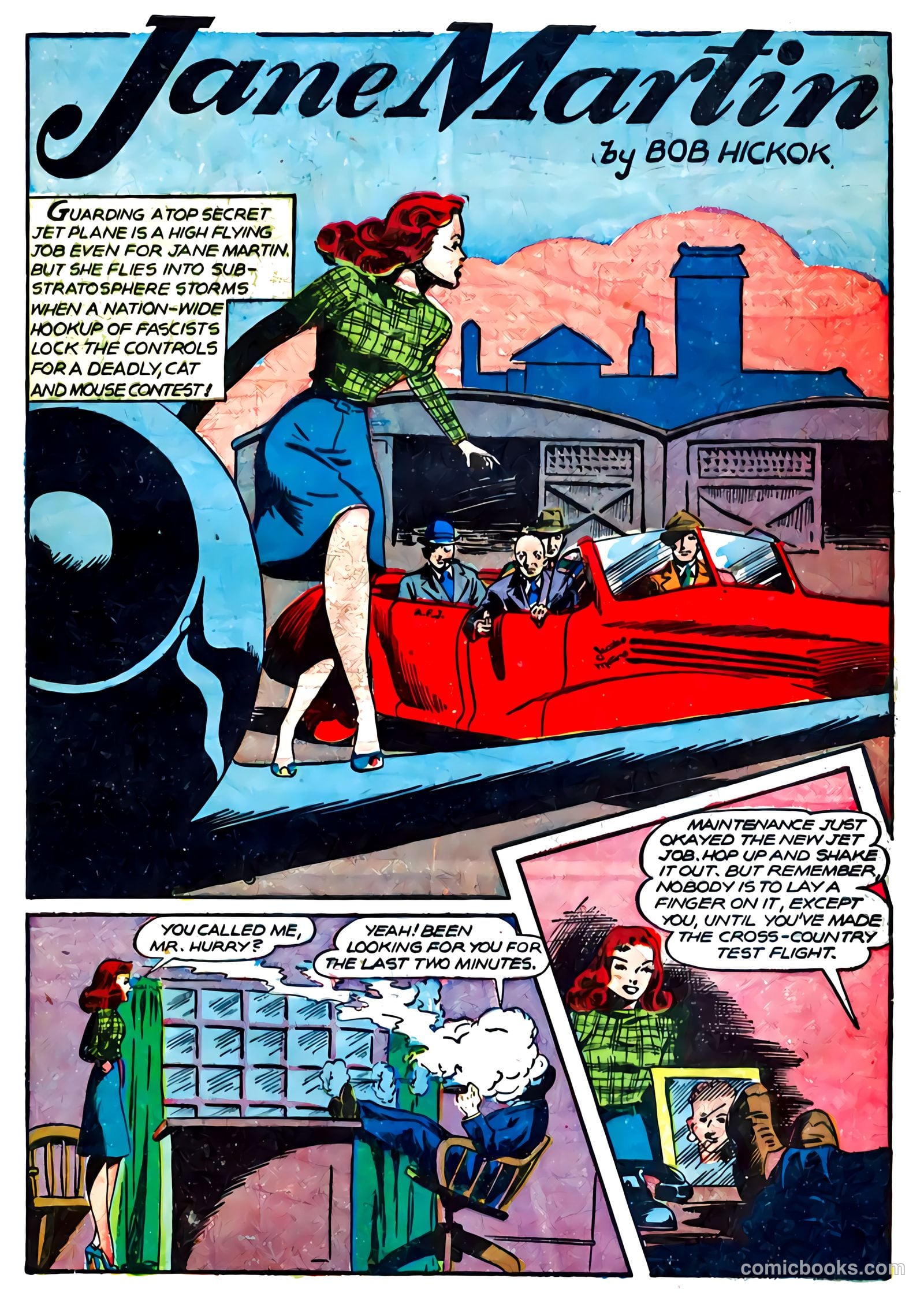 Wings Comics #73 (1946) — page 13 of 52