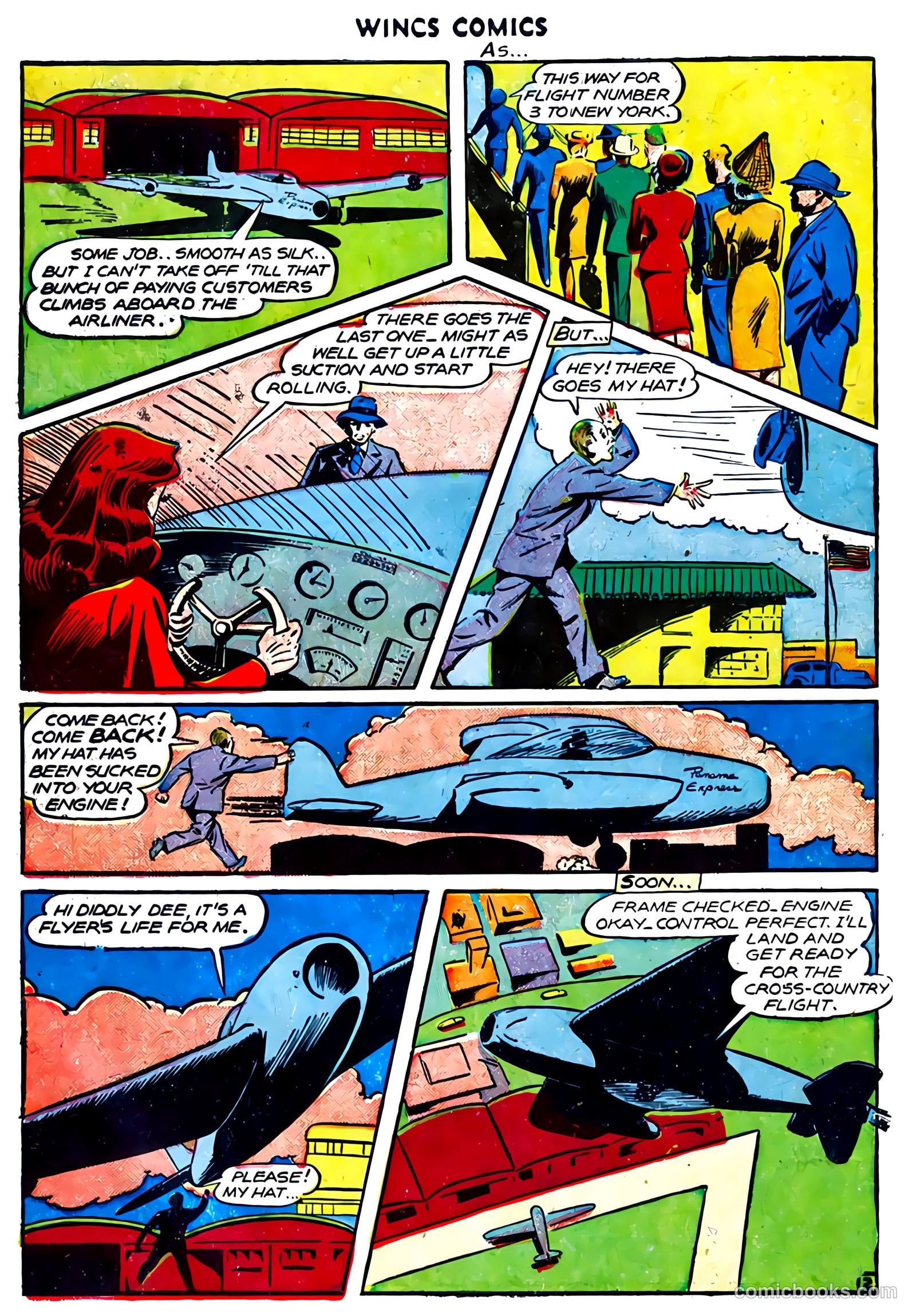 Wings Comics #73 (1946) — page 14 of 52