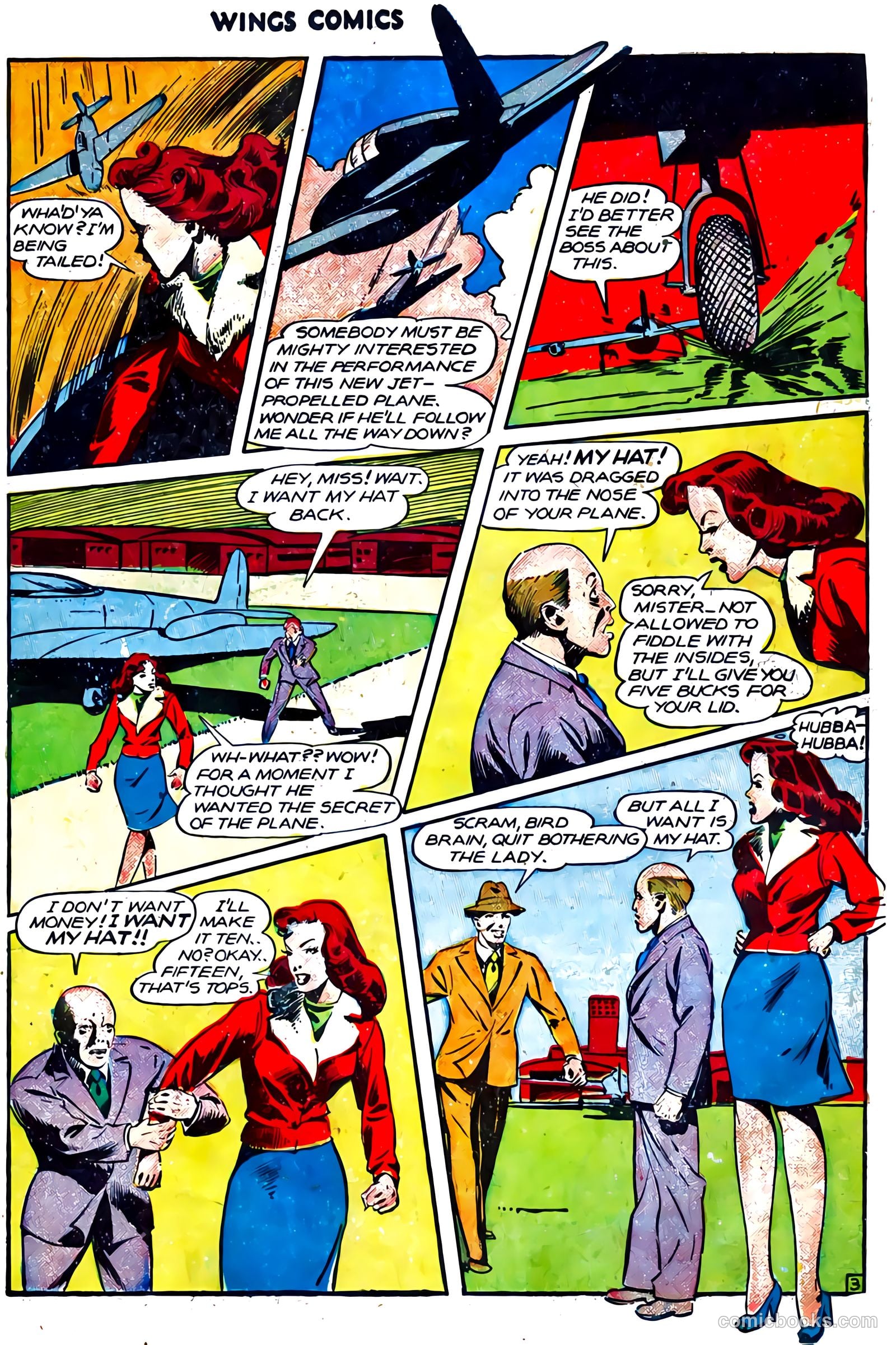 Wings Comics #73 (1946) — page 15 of 52