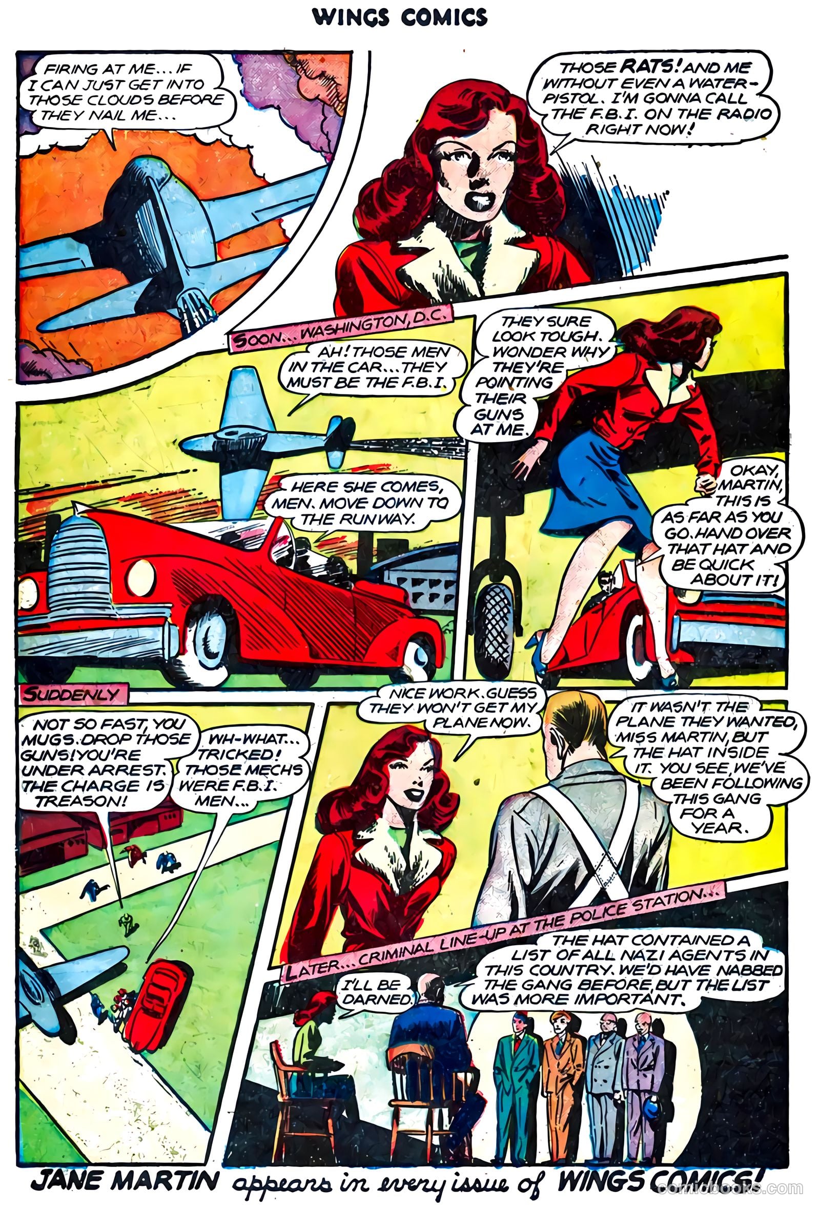 Wings Comics #73 (1946) — page 18 of 52