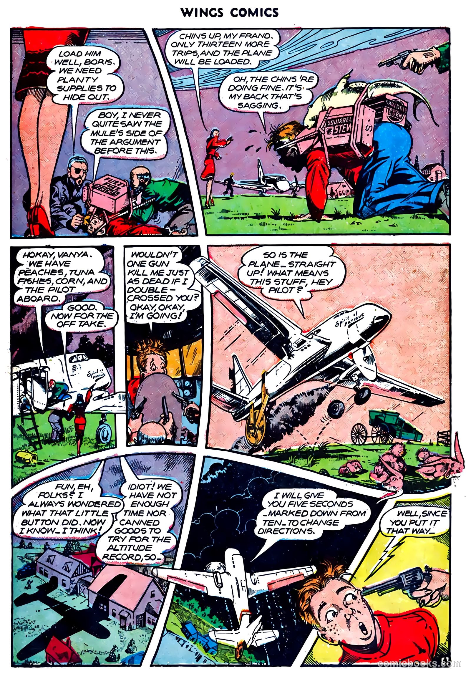 Wings Comics #73 (1946) — page 22 of 52