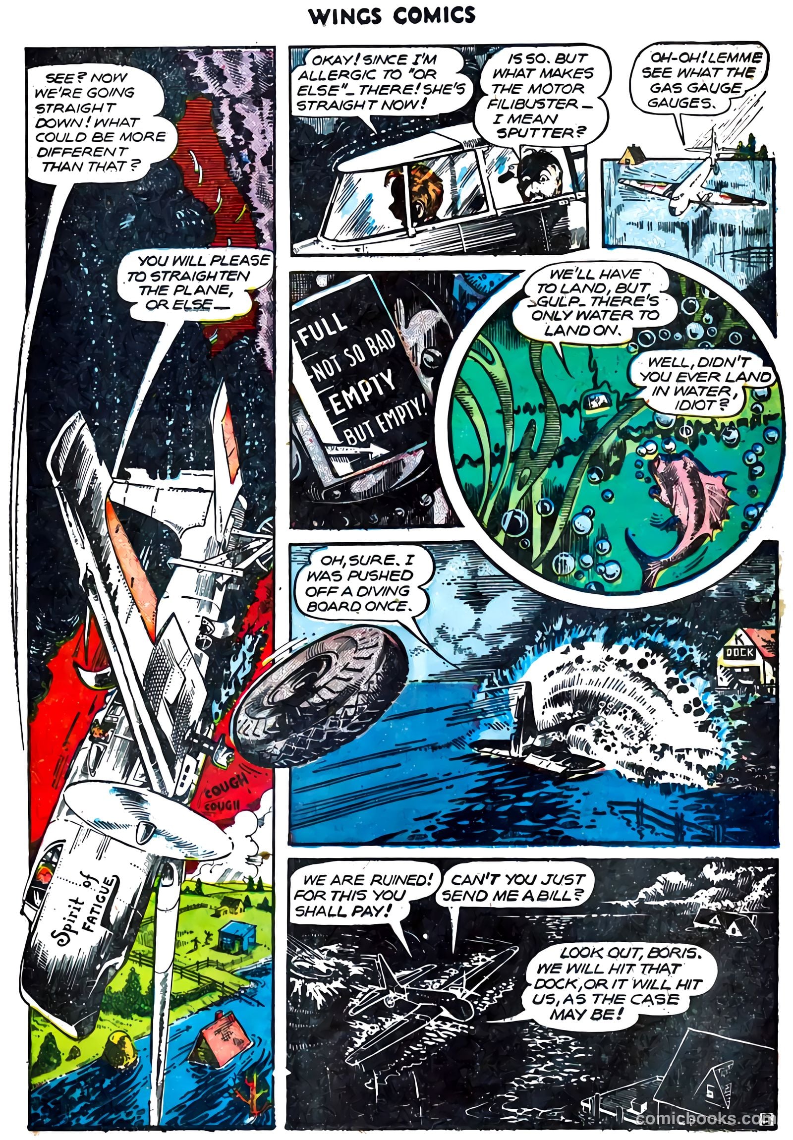 Wings Comics #73 (1946) — page 23 of 52
