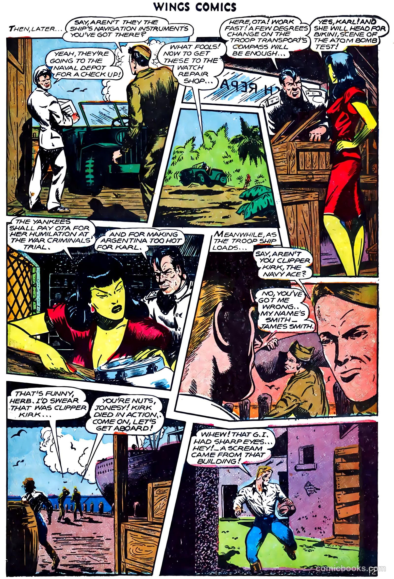 Wings Comics #73 (1946) — page 31 of 52