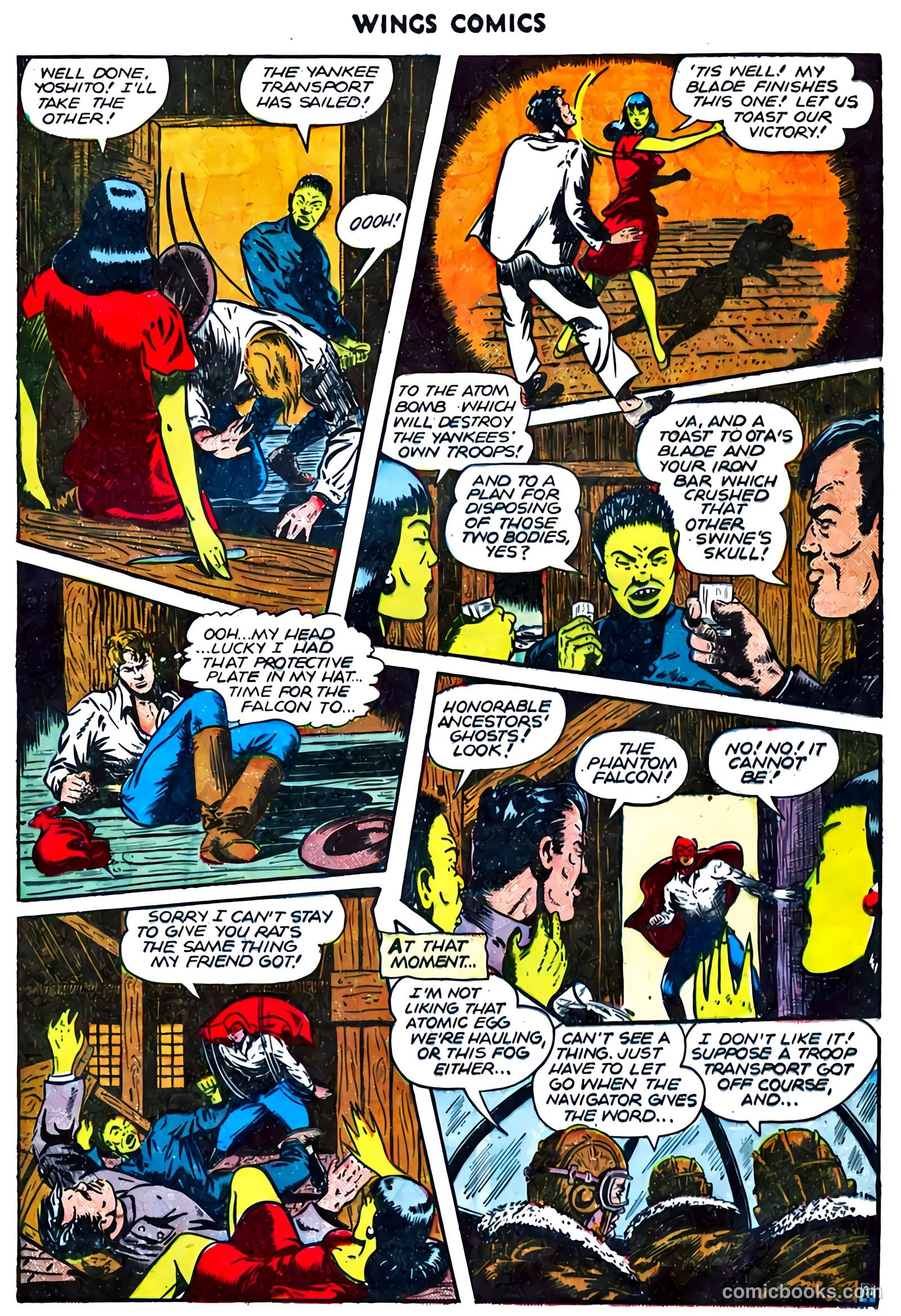 Wings Comics #73 (1946) — page 33 of 52