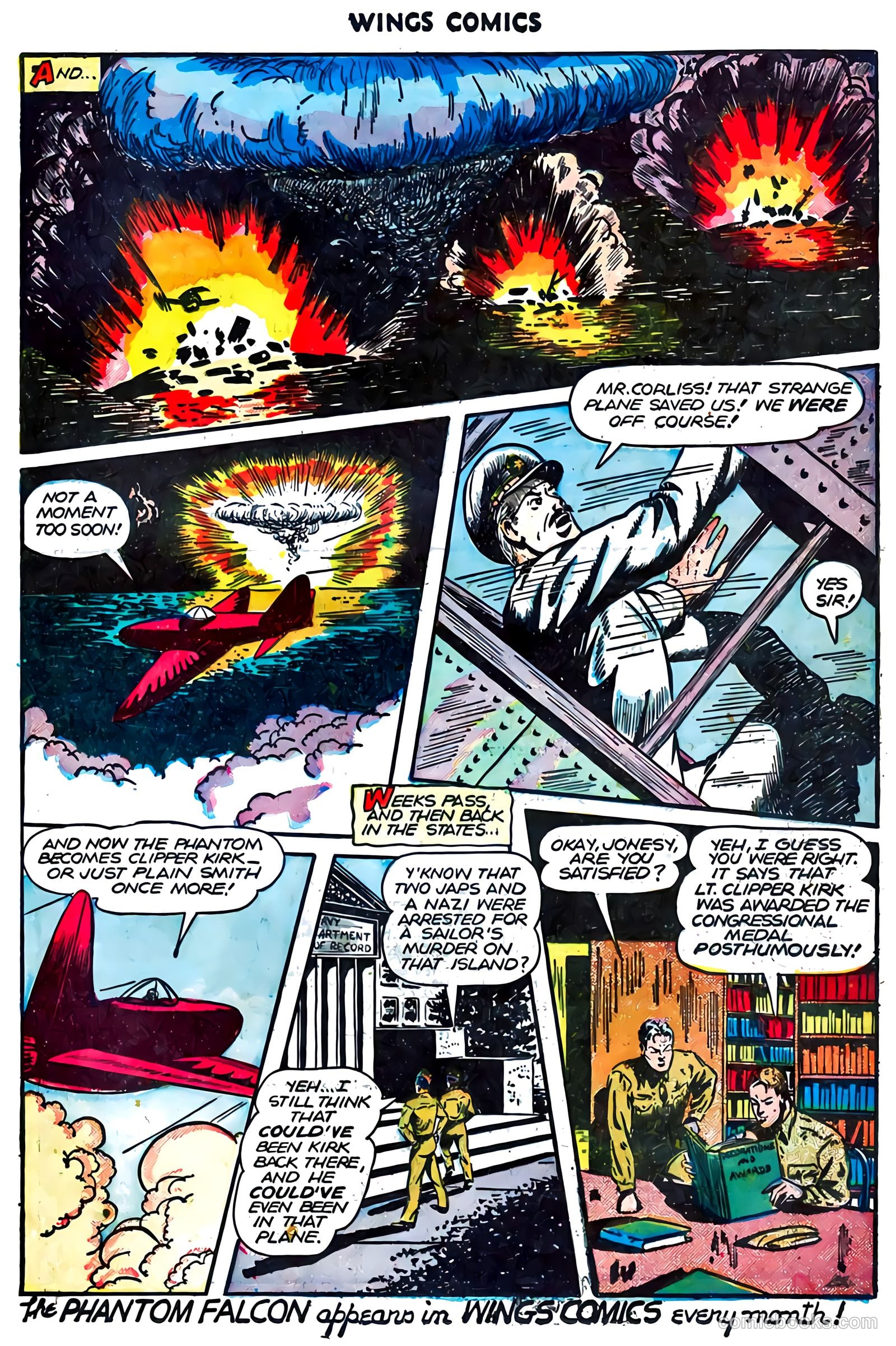 Wings Comics #73 (1946) — page 35 of 52