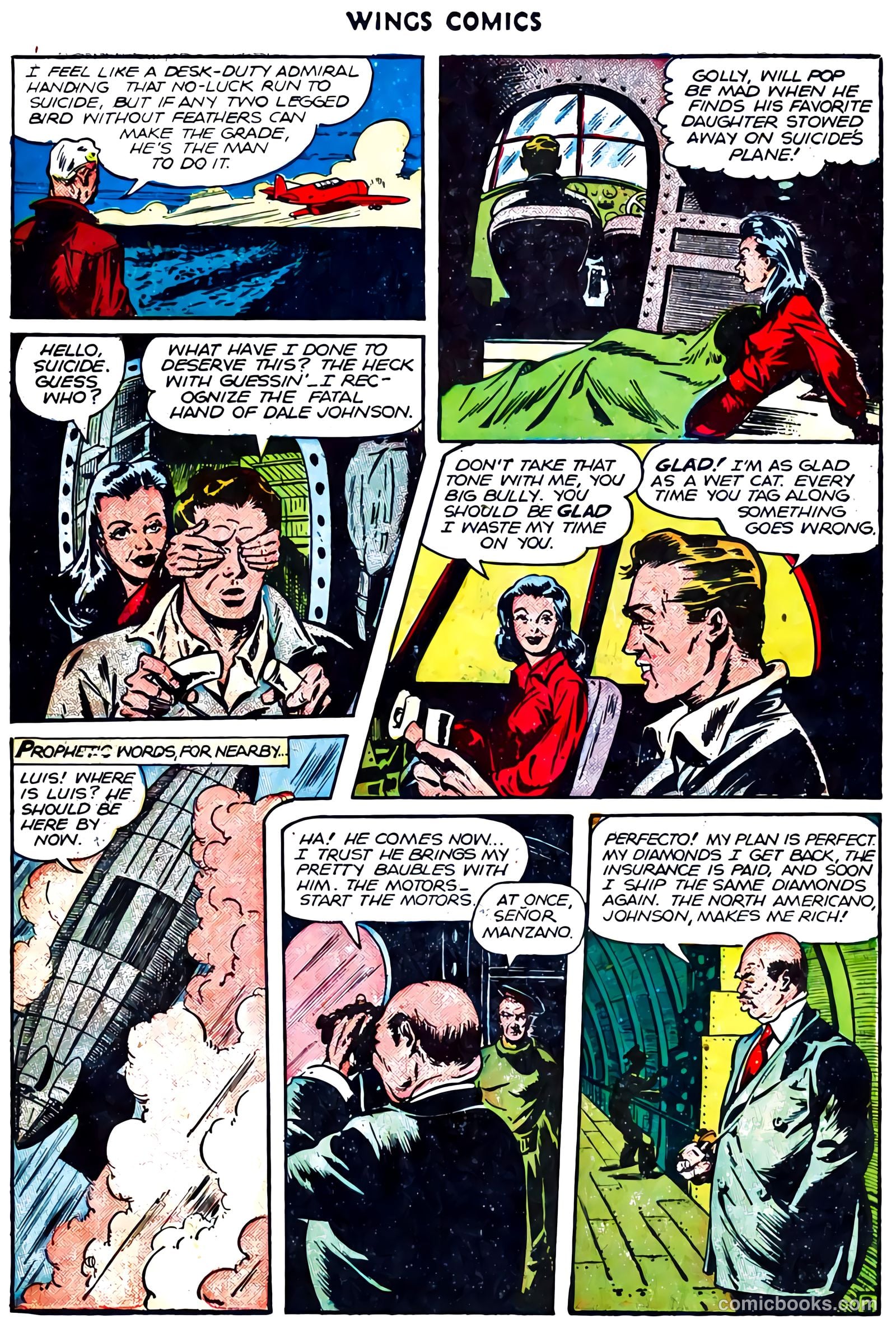 Wings Comics #73 (1946) — page 38 of 52