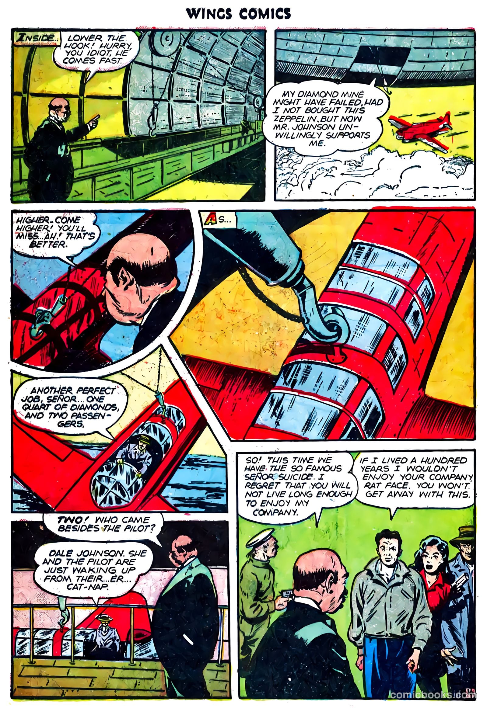 Wings Comics #73 (1946) — page 40 of 52