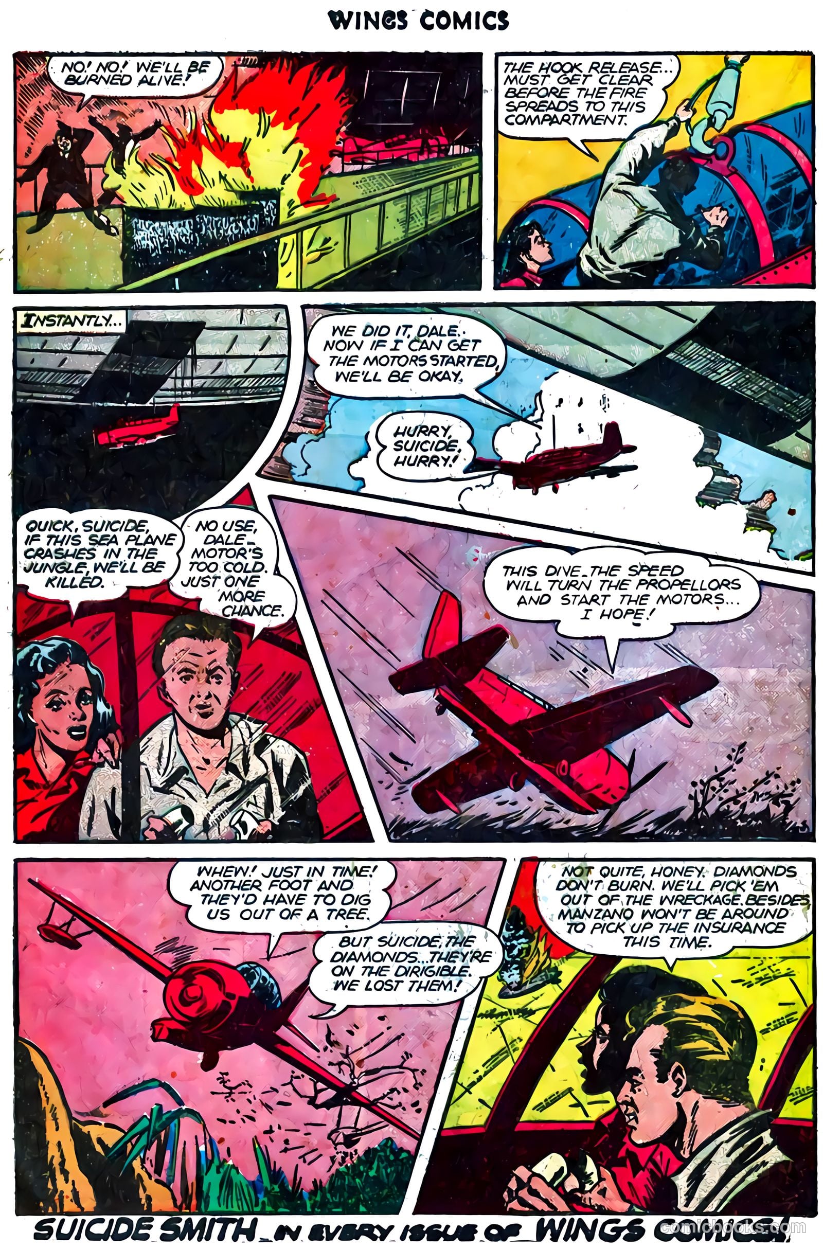 Wings Comics #73 (1946) — page 42 of 52