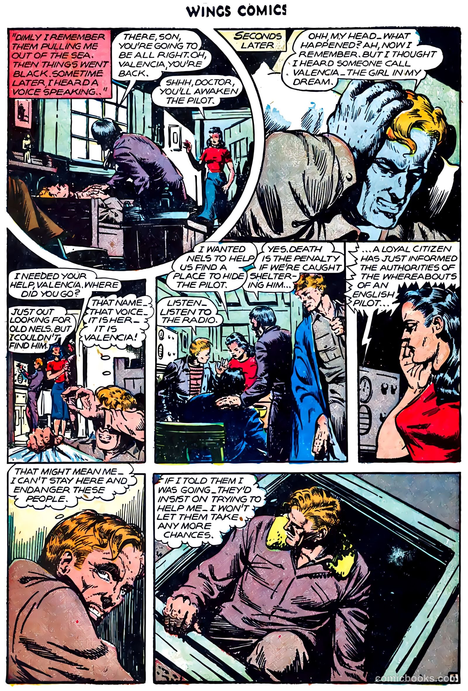Wings Comics #73 (1946) — page 46 of 52