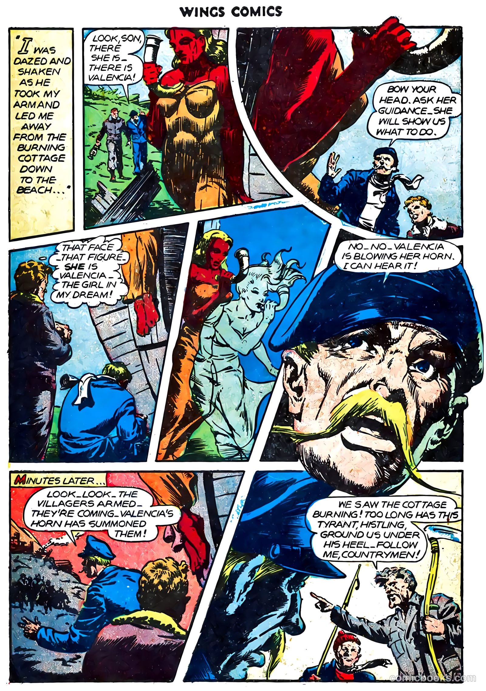 Wings Comics #73 (1946) — page 48 of 52