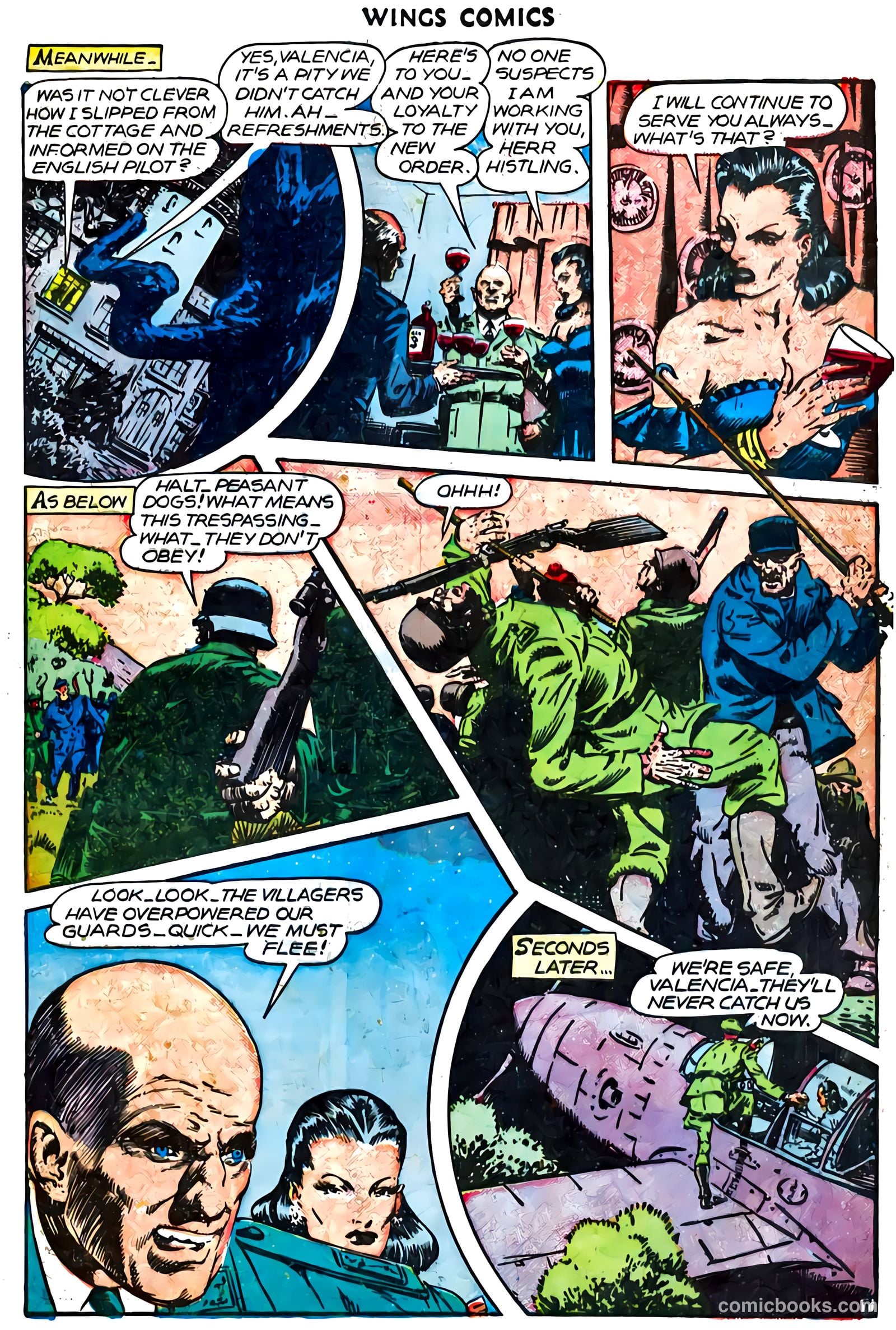 Wings Comics #73 (1946) — page 49 of 52