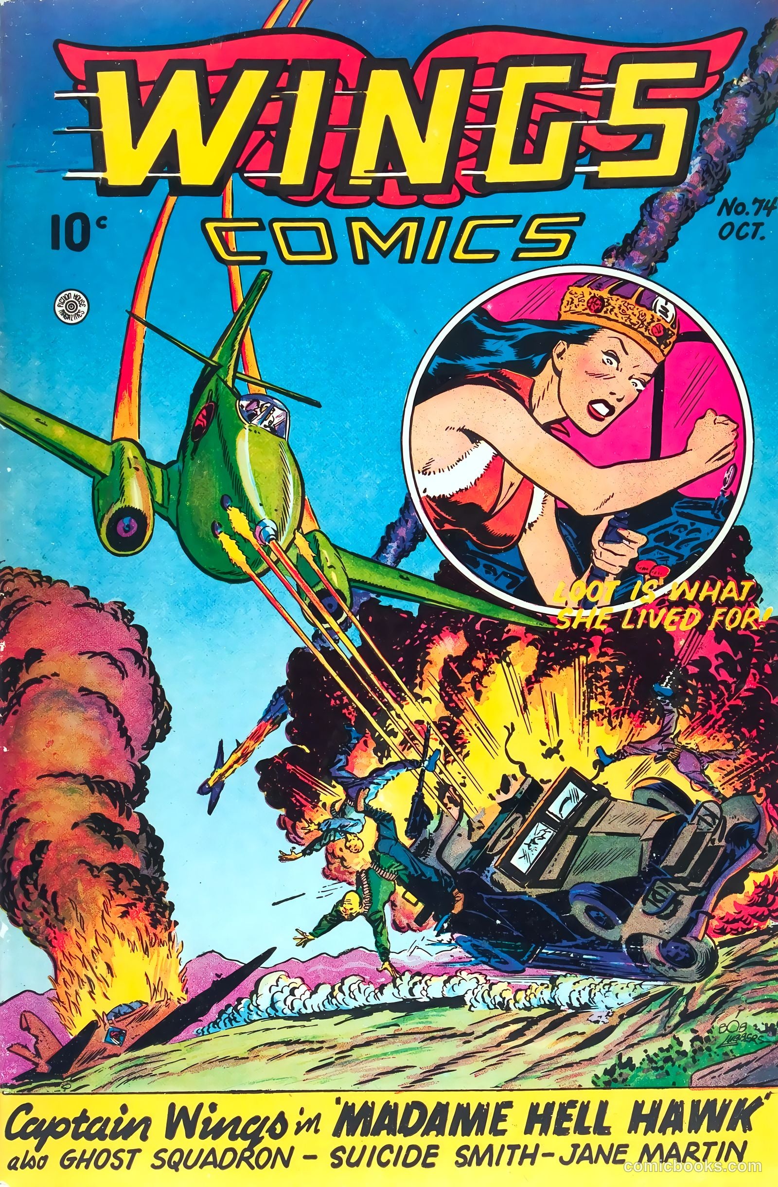 Wings Comics #74