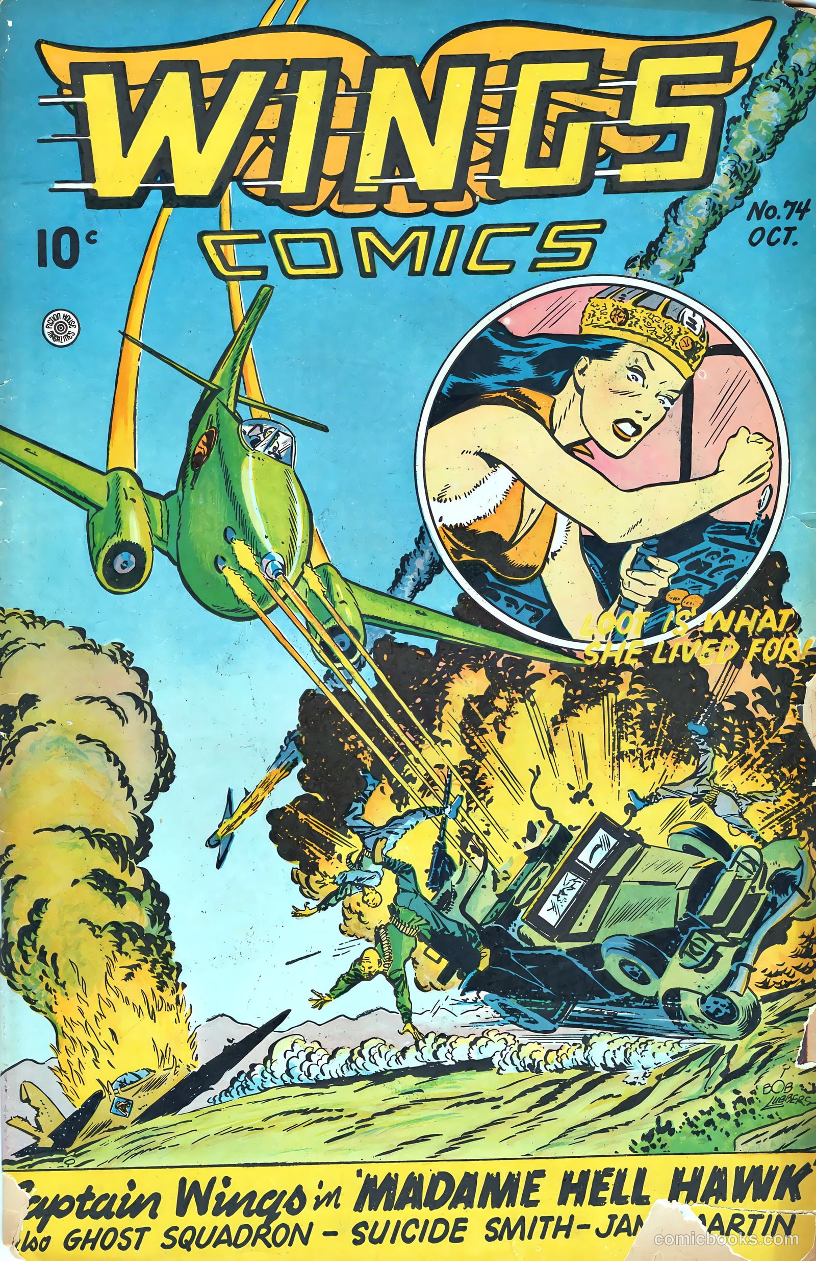 Wings Comics #74 (1946) — page 2 of 53