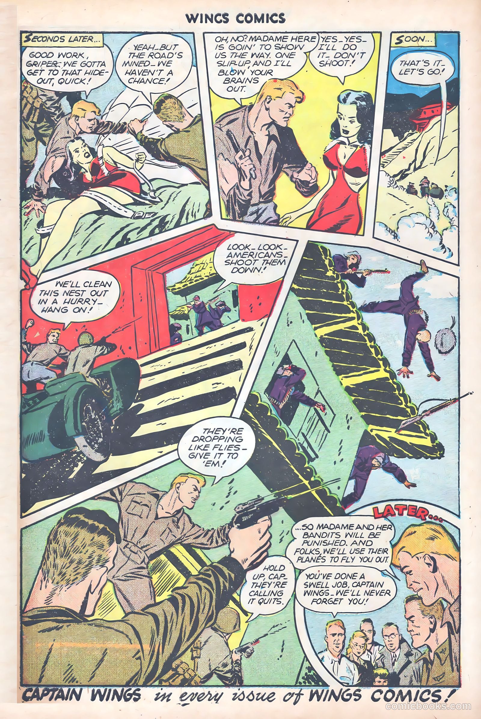 Wings Comics #74 (1946) — page 13 of 53