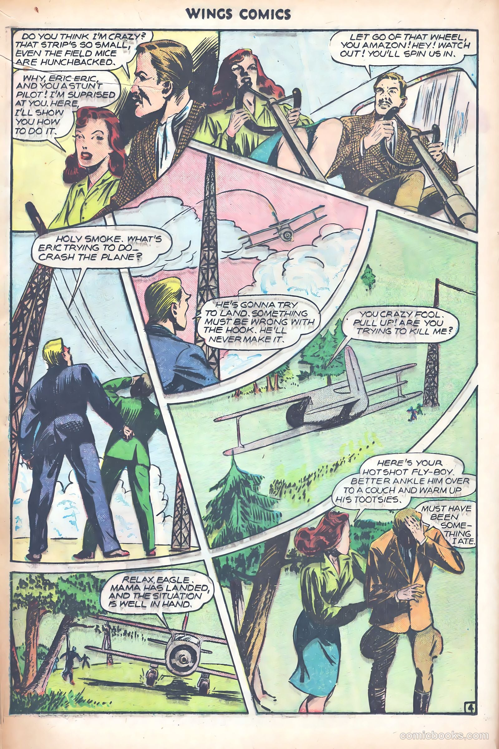 Wings Comics #74 (1946) — page 17 of 53