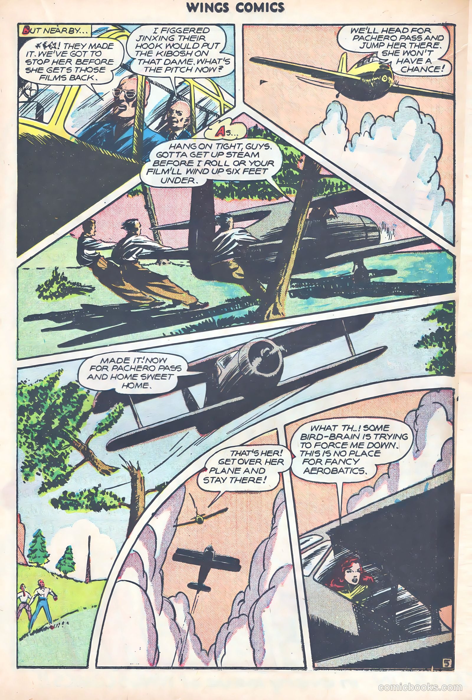 Wings Comics #74 (1946) — page 18 of 53