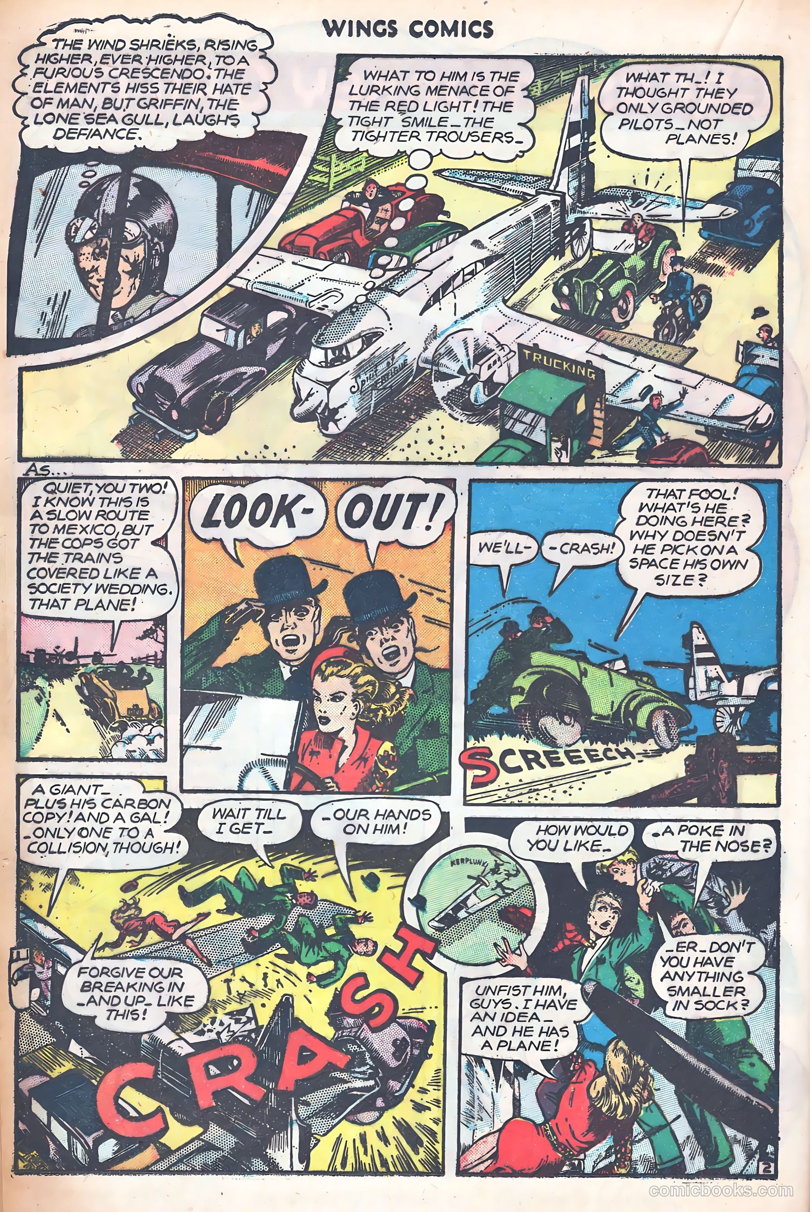 Wings Comics #74 (1946) — page 21 of 53