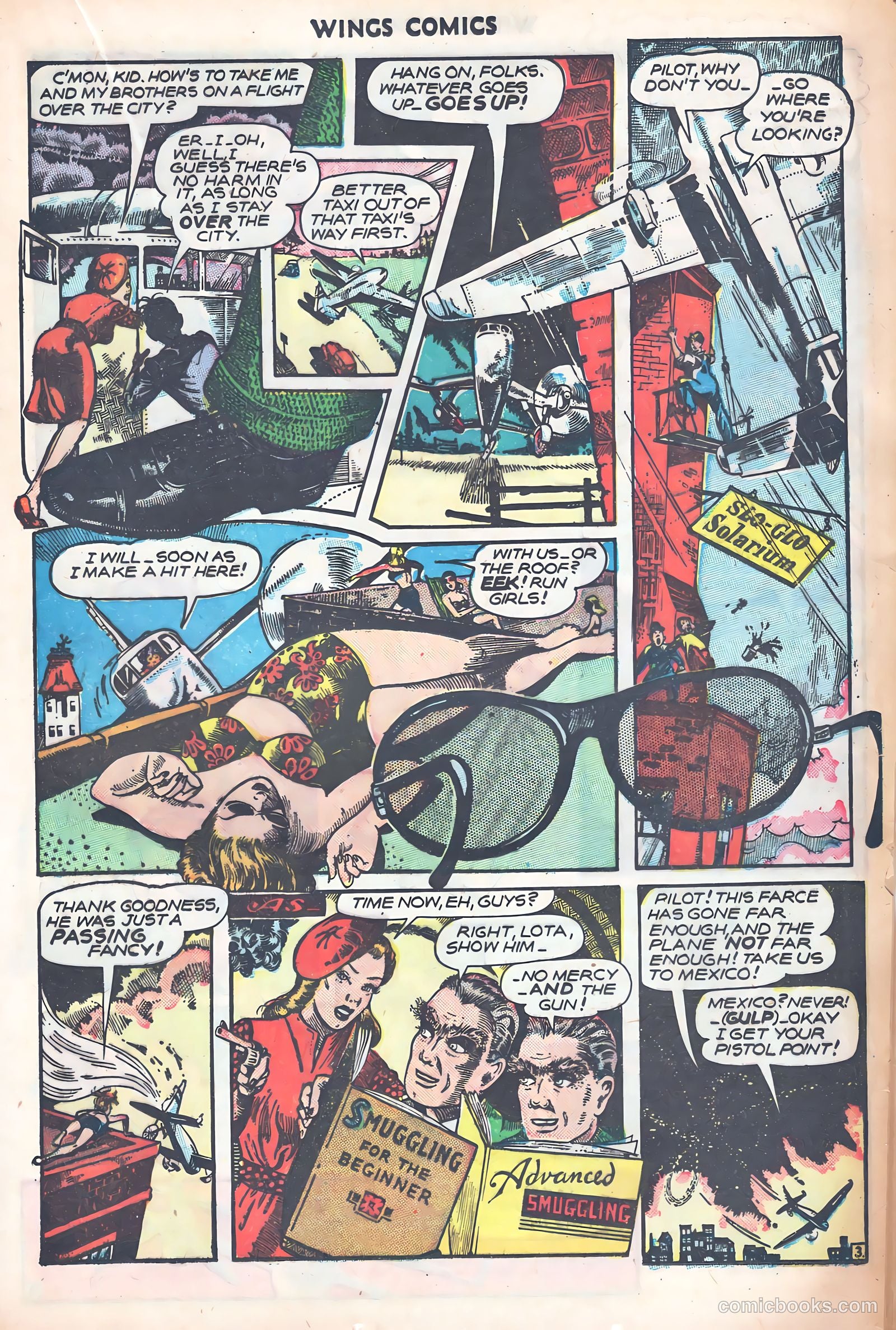 Wings Comics #74 (1946) — page 22 of 53