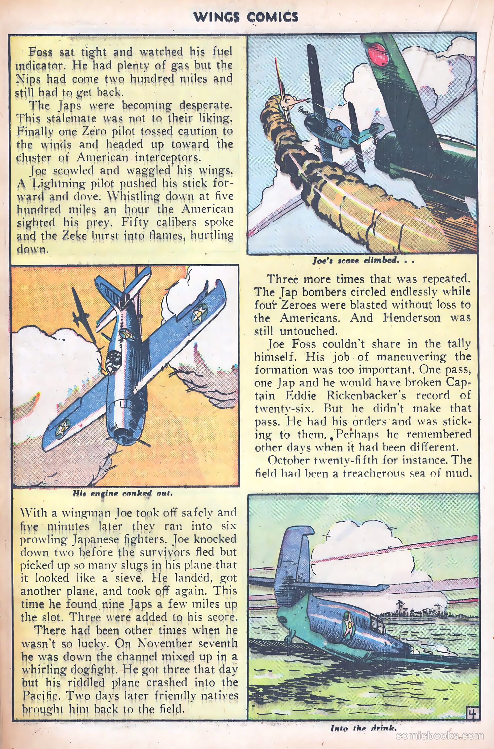 Wings Comics #74 (1946) — page 29 of 53