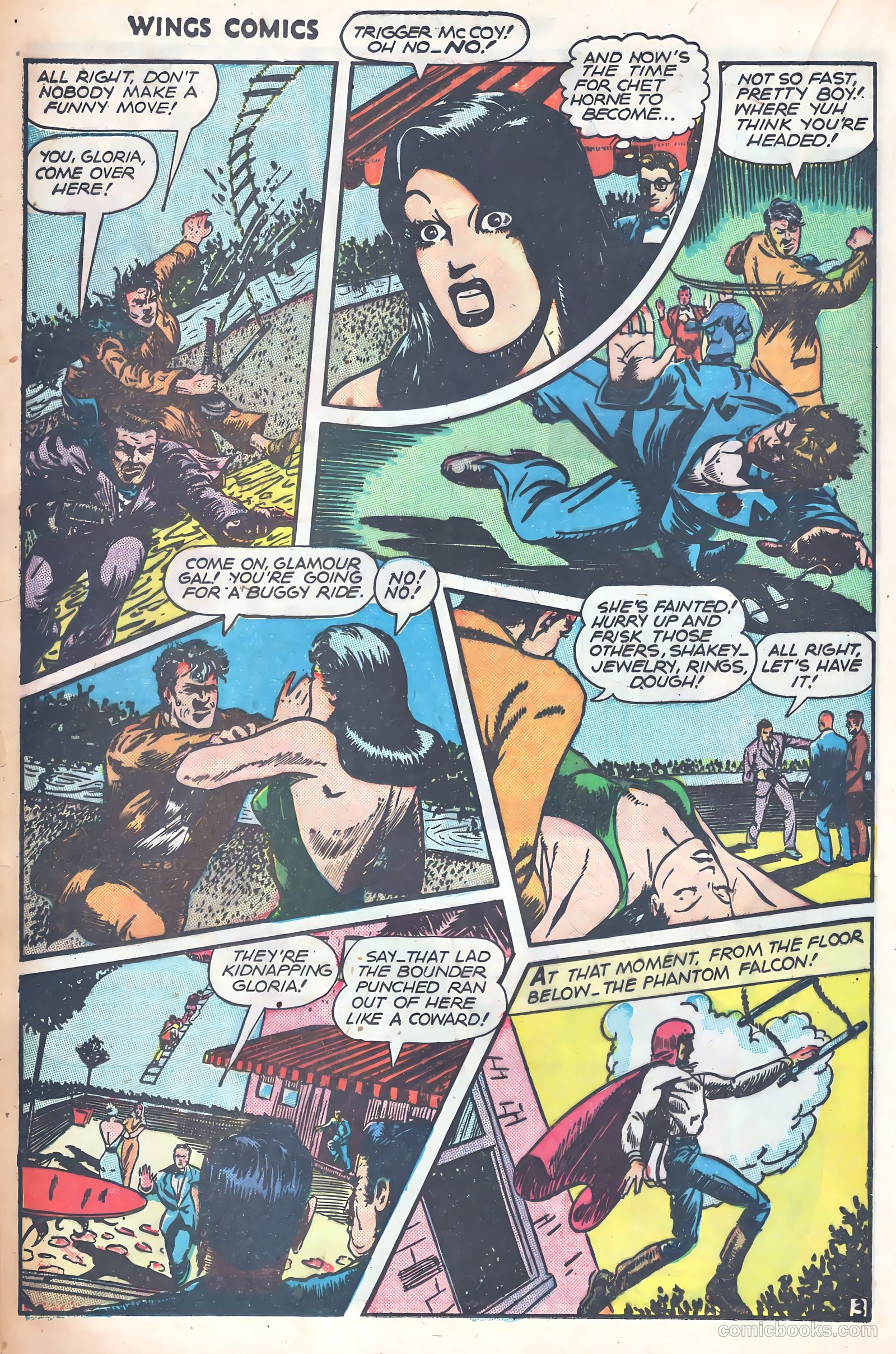 Wings Comics #74 (1946) — page 33 of 53