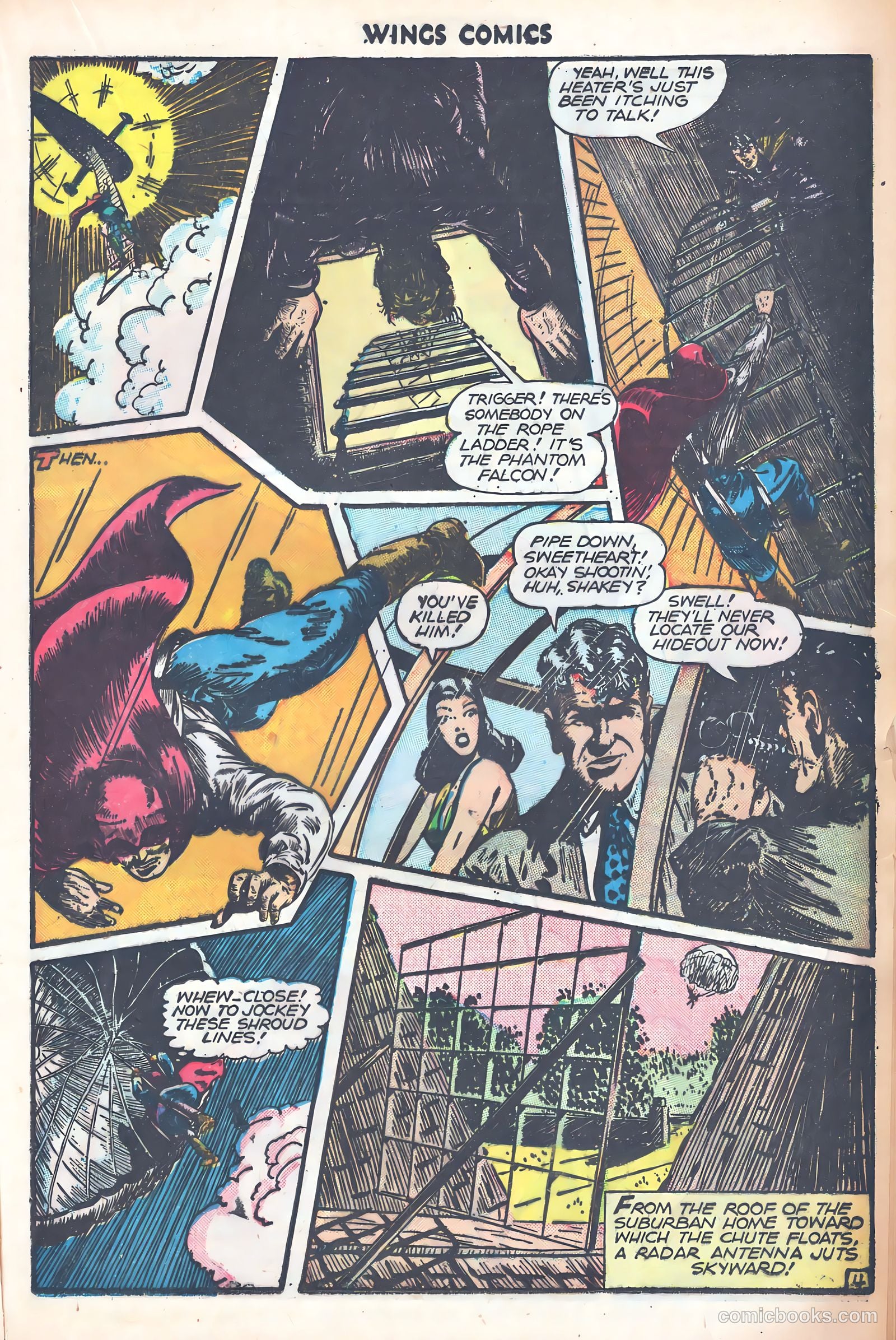 Wings Comics #74 (1946) — page 34 of 53