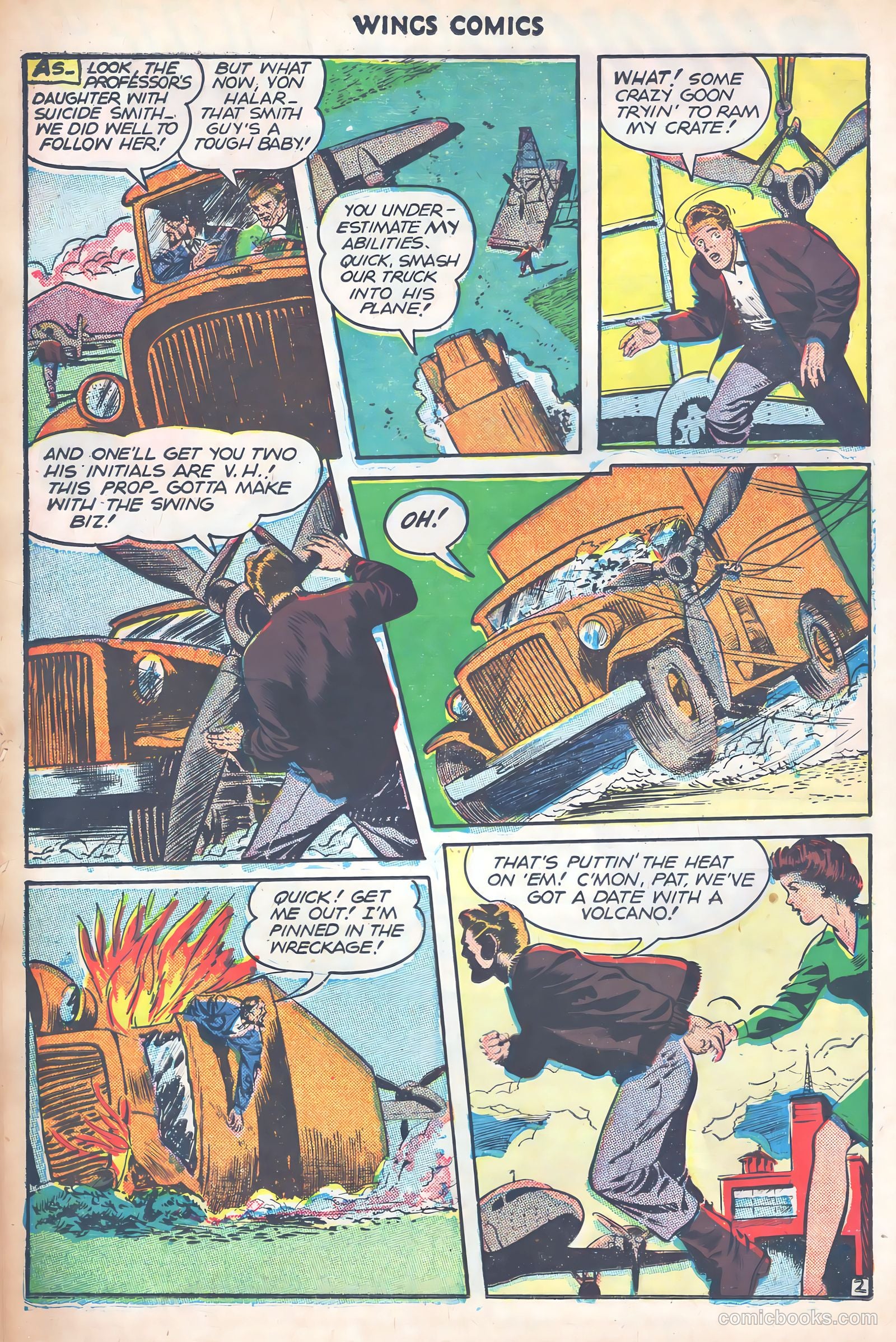 Wings Comics #74 (1946) — page 39 of 53