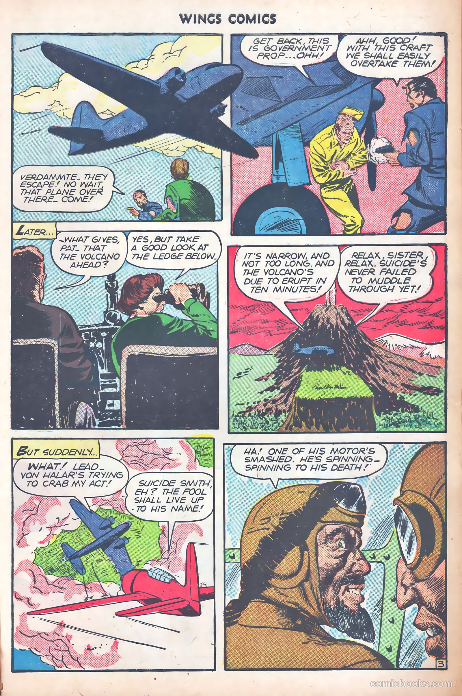 Wings Comics #74 (1946) — page 40 of 53