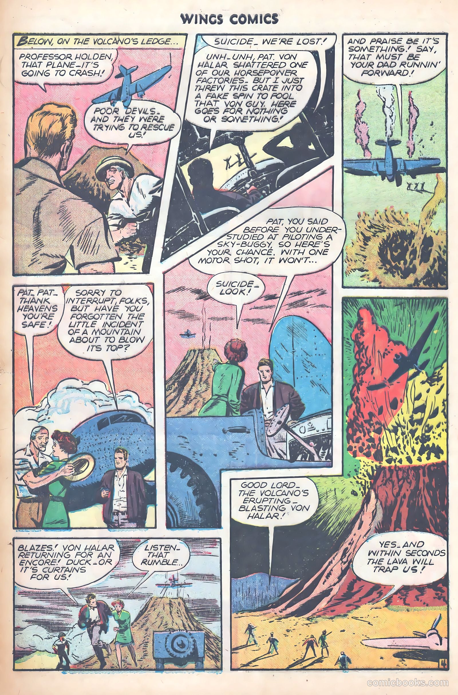 Wings Comics #74 (1946) — page 41 of 53