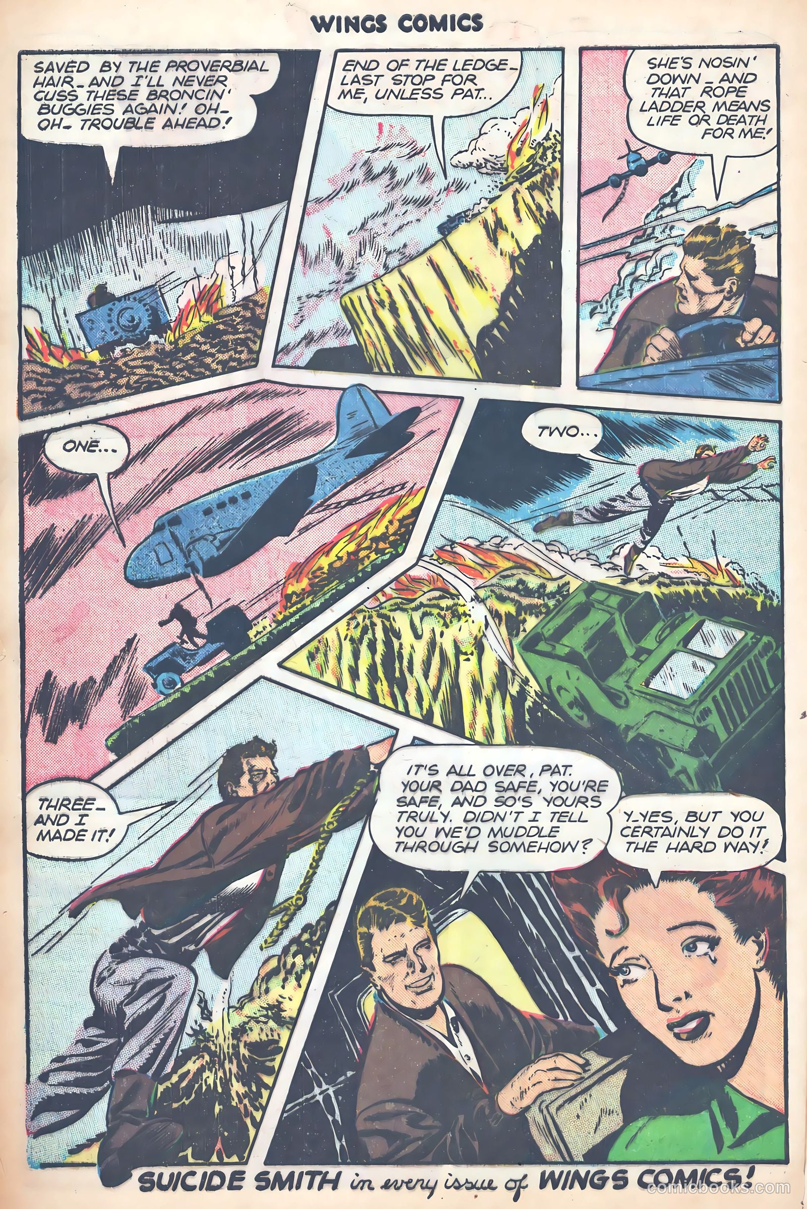 Wings Comics #74 (1946) — page 43 of 53