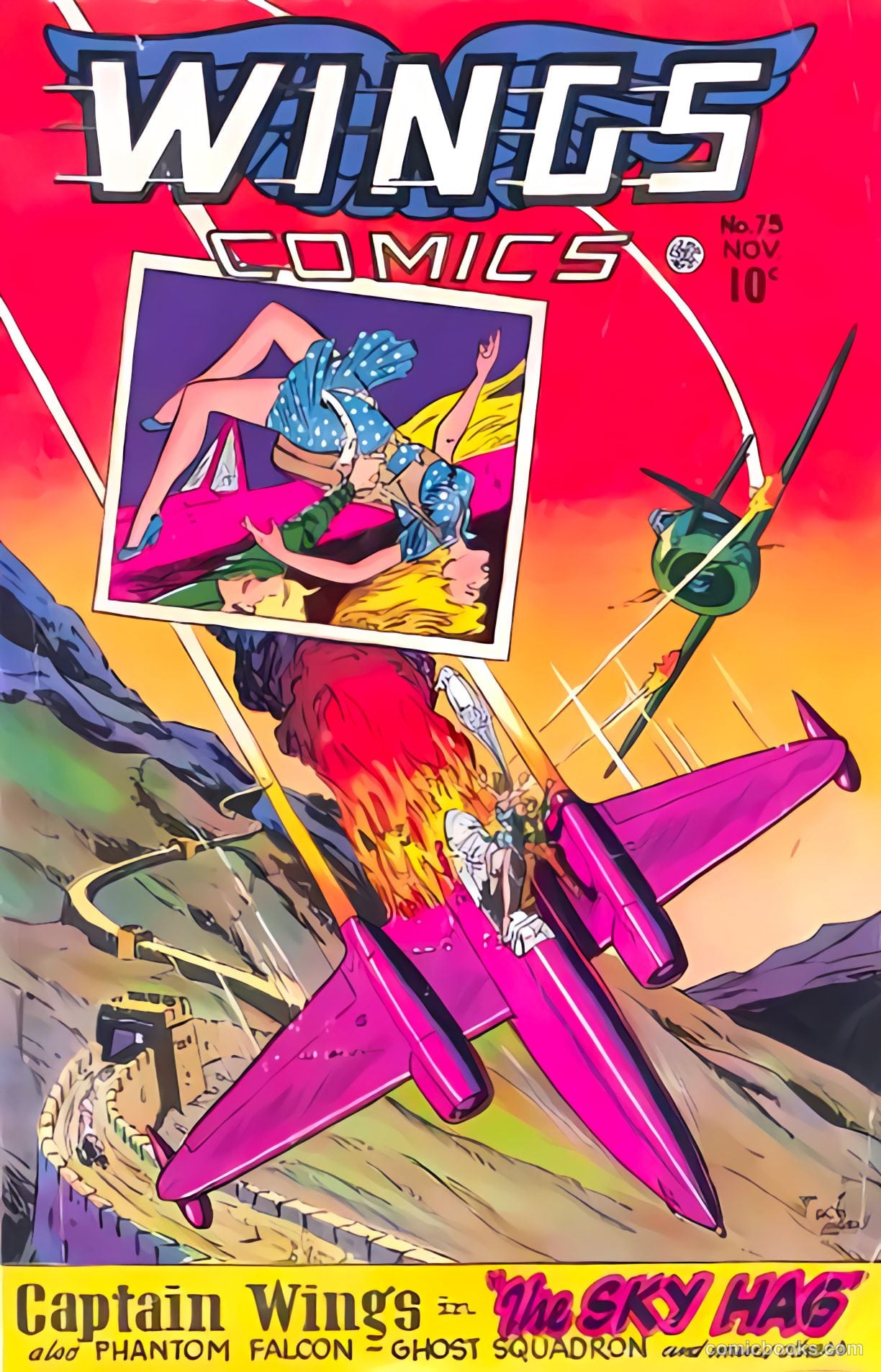 Wings Comics #75