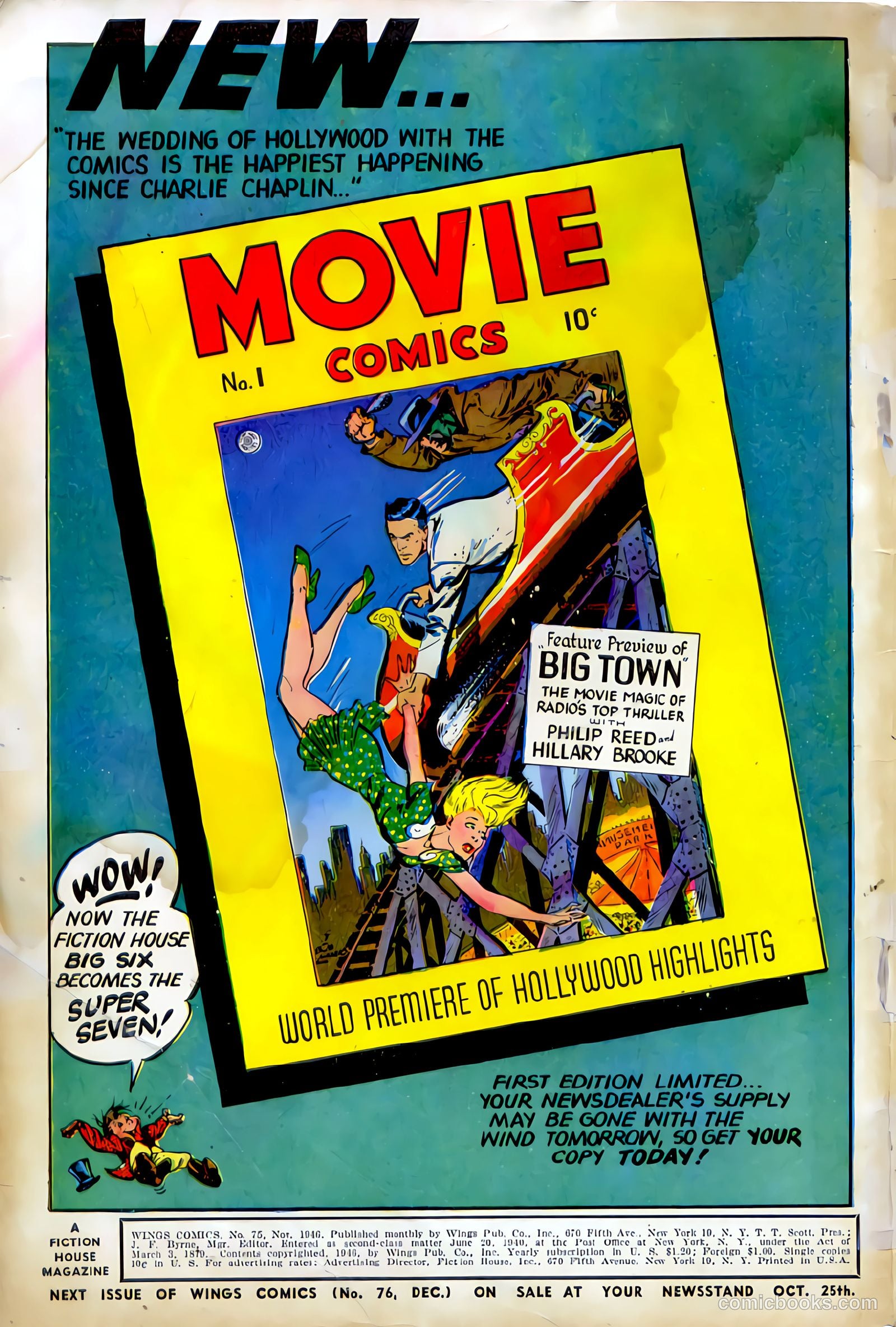 Wings Comics #75 (1946) — page 3 of 53