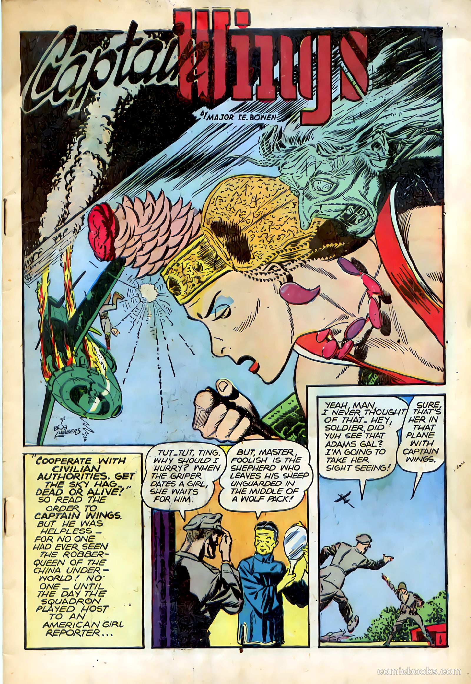 Wings Comics #75 (1946) — page 4 of 53