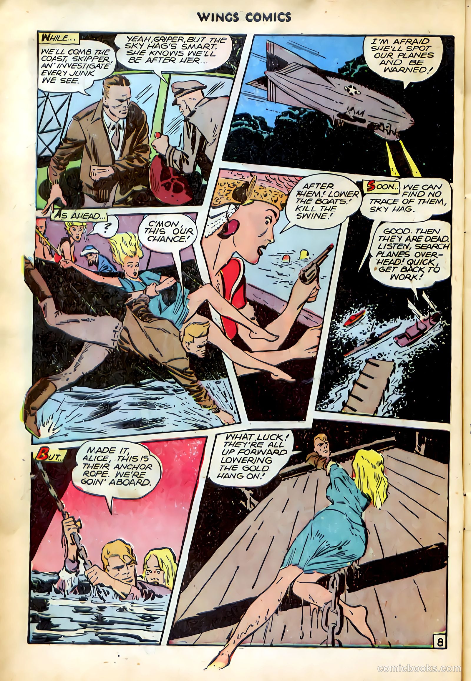 Wings Comics #75 (1946) — page 11 of 53