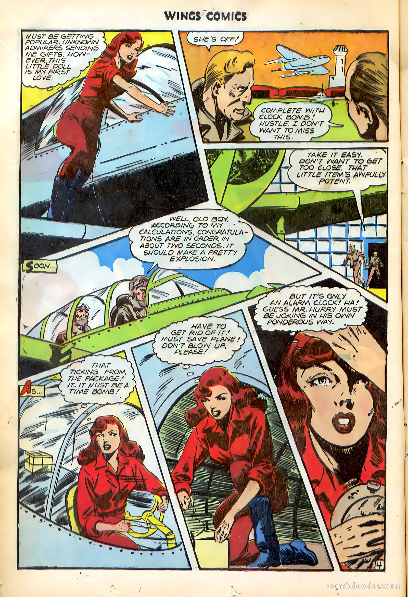 Wings Comics #75 (1946) — page 17 of 53