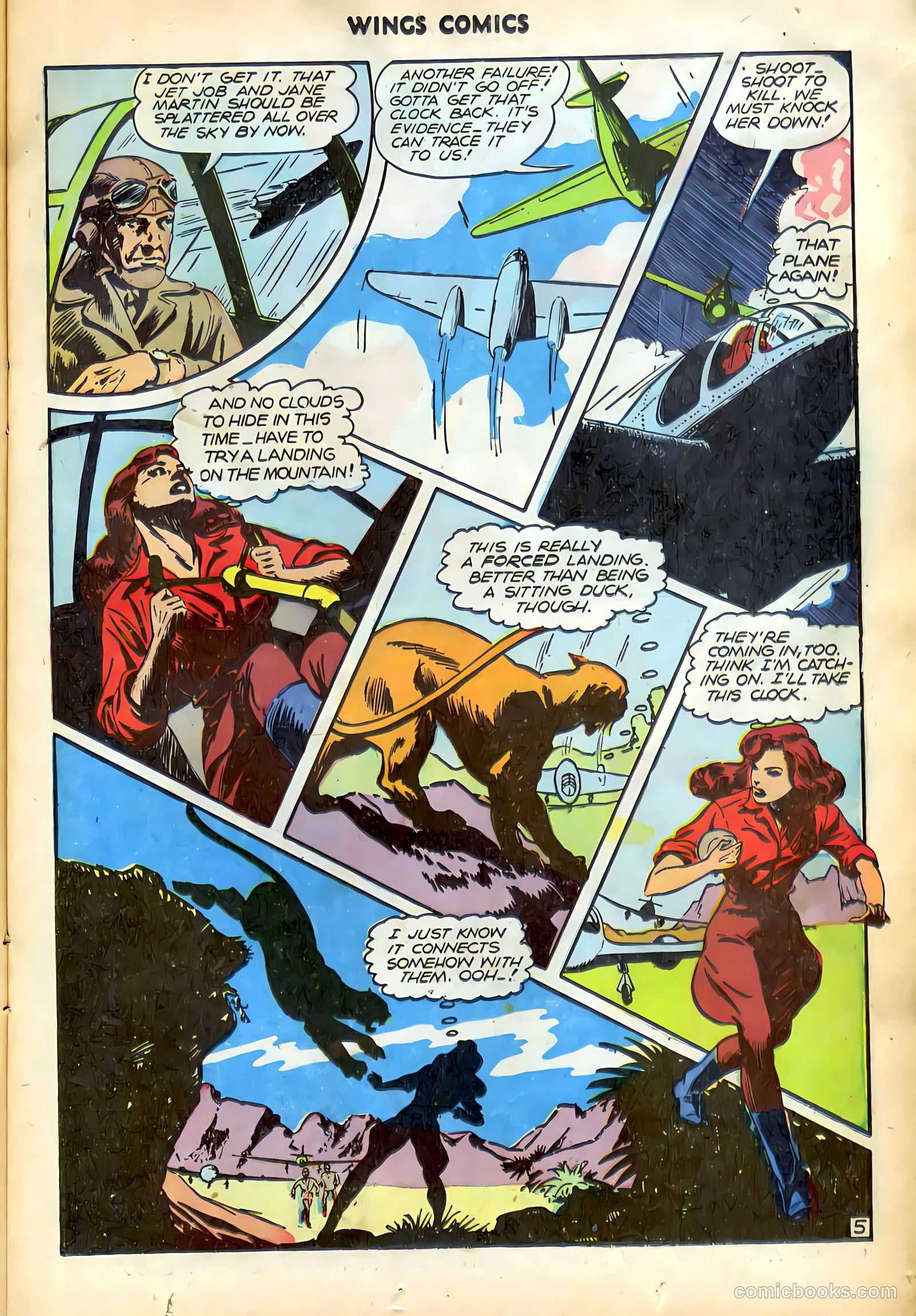 Wings Comics #75 (1946) — page 18 of 53