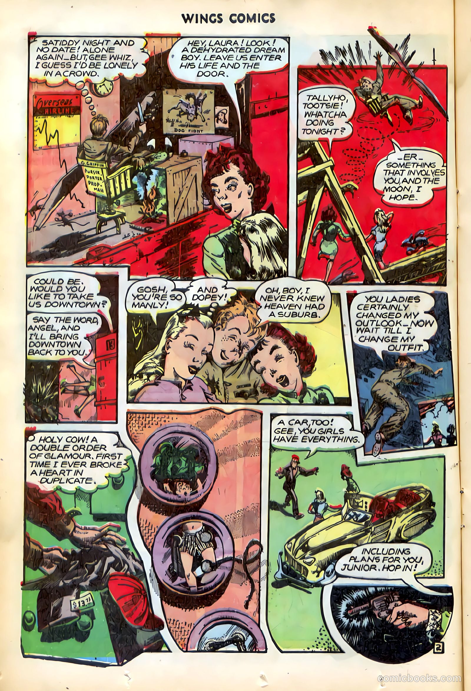 Wings Comics #75 (1946) — page 21 of 53