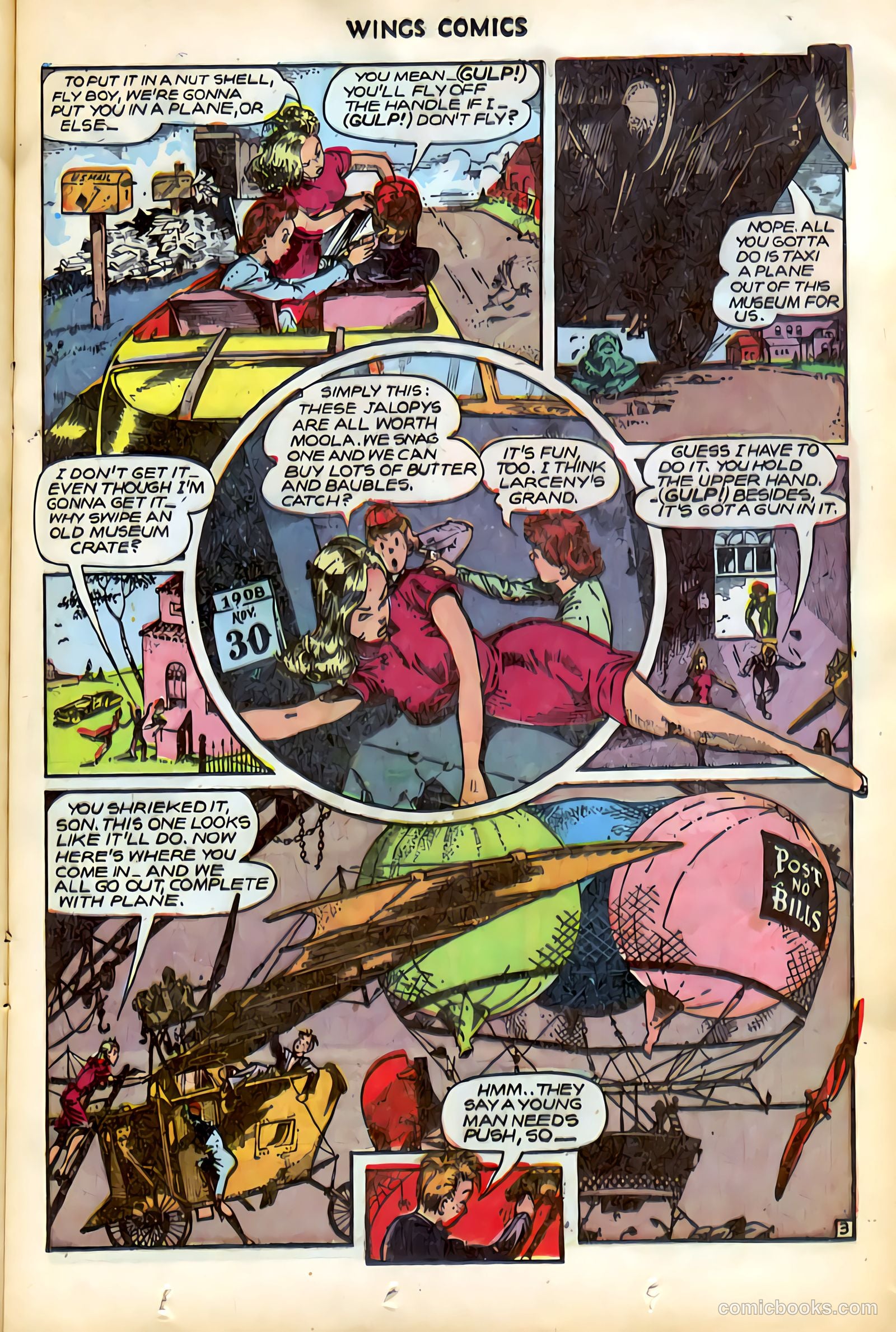 Wings Comics #75 (1946) — page 22 of 53