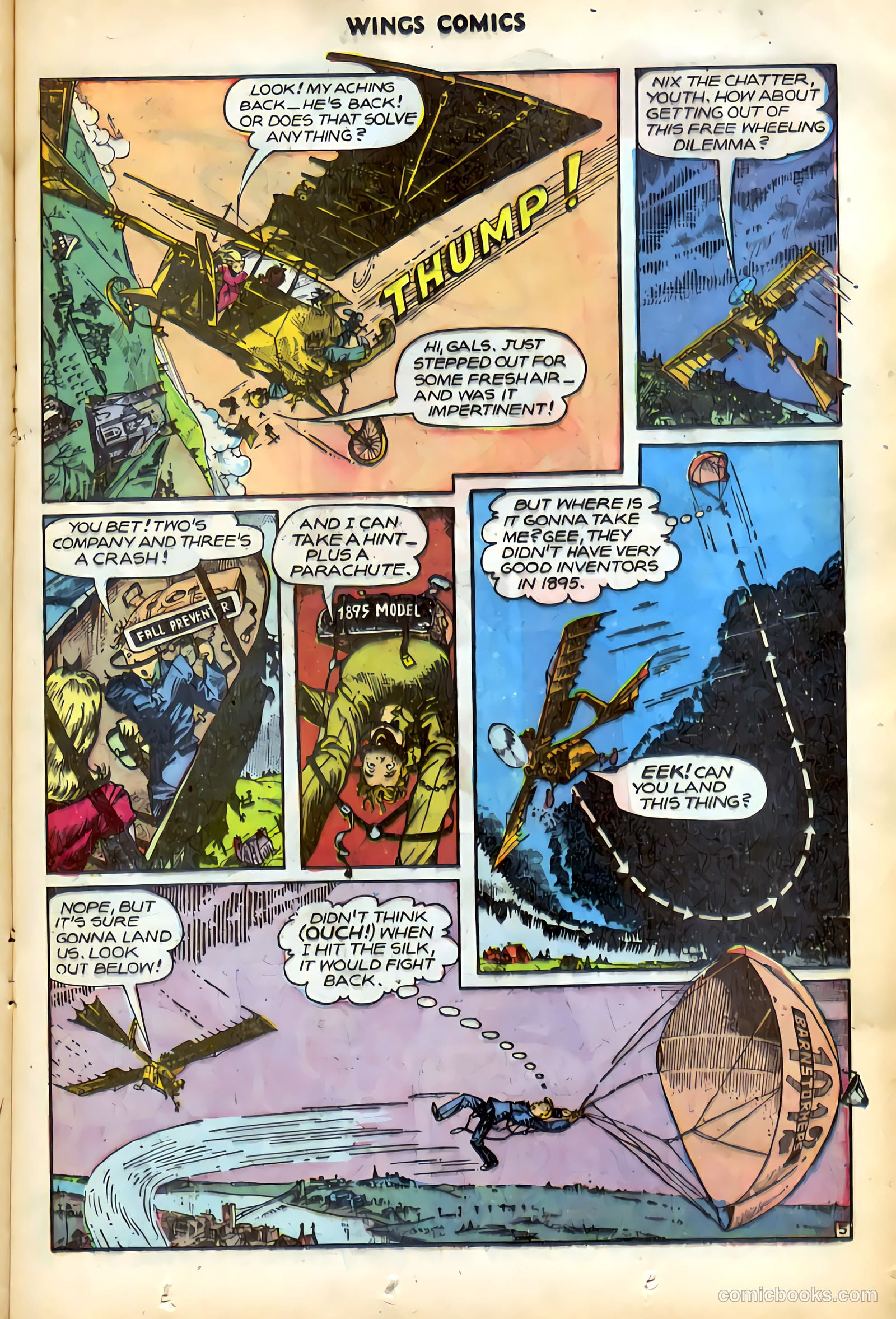 Wings Comics #75 (1946) — page 24 of 53