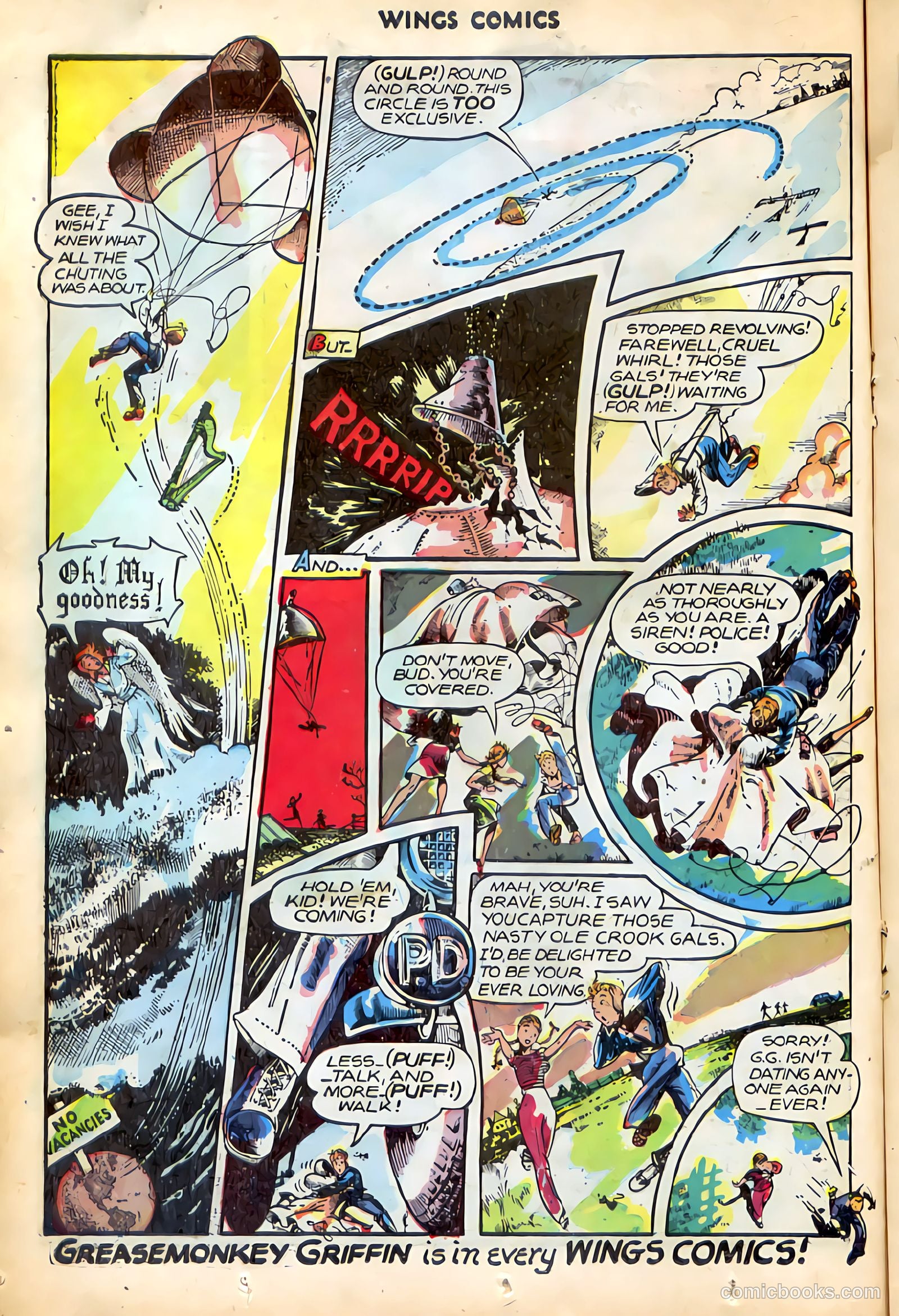 Wings Comics #75 (1946) — page 25 of 53