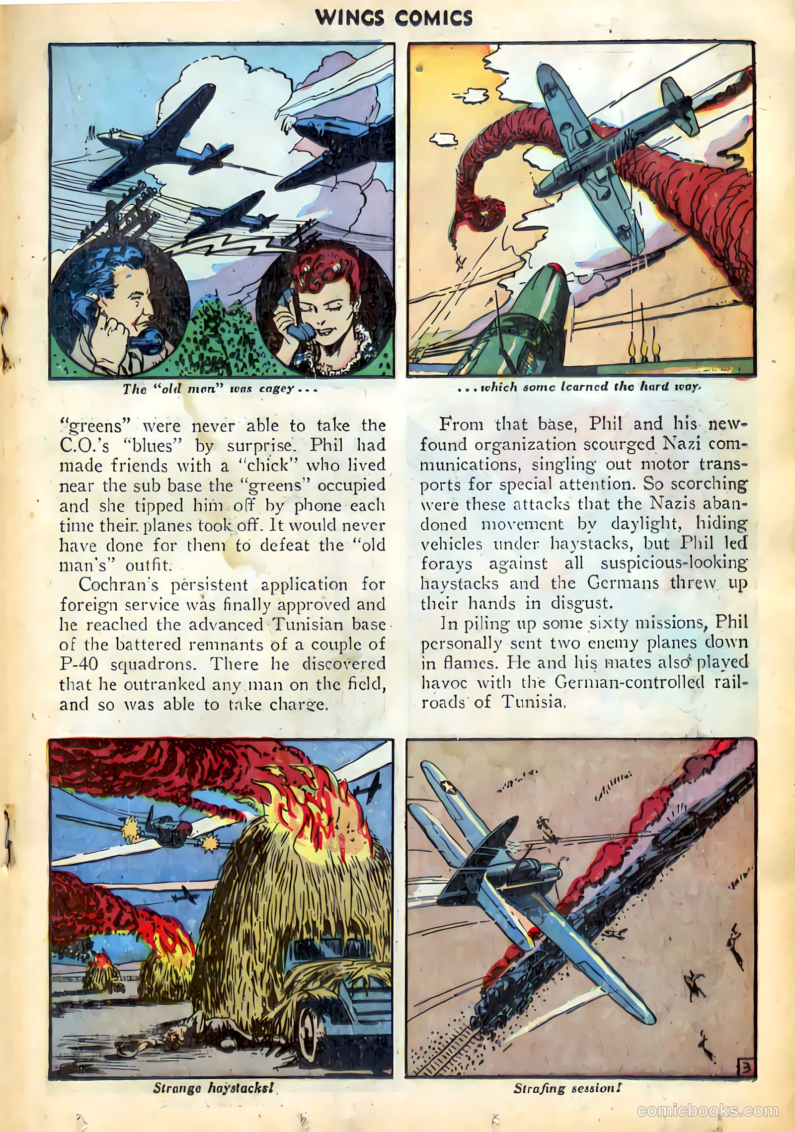 Wings Comics #75 (1946) — page 28 of 53