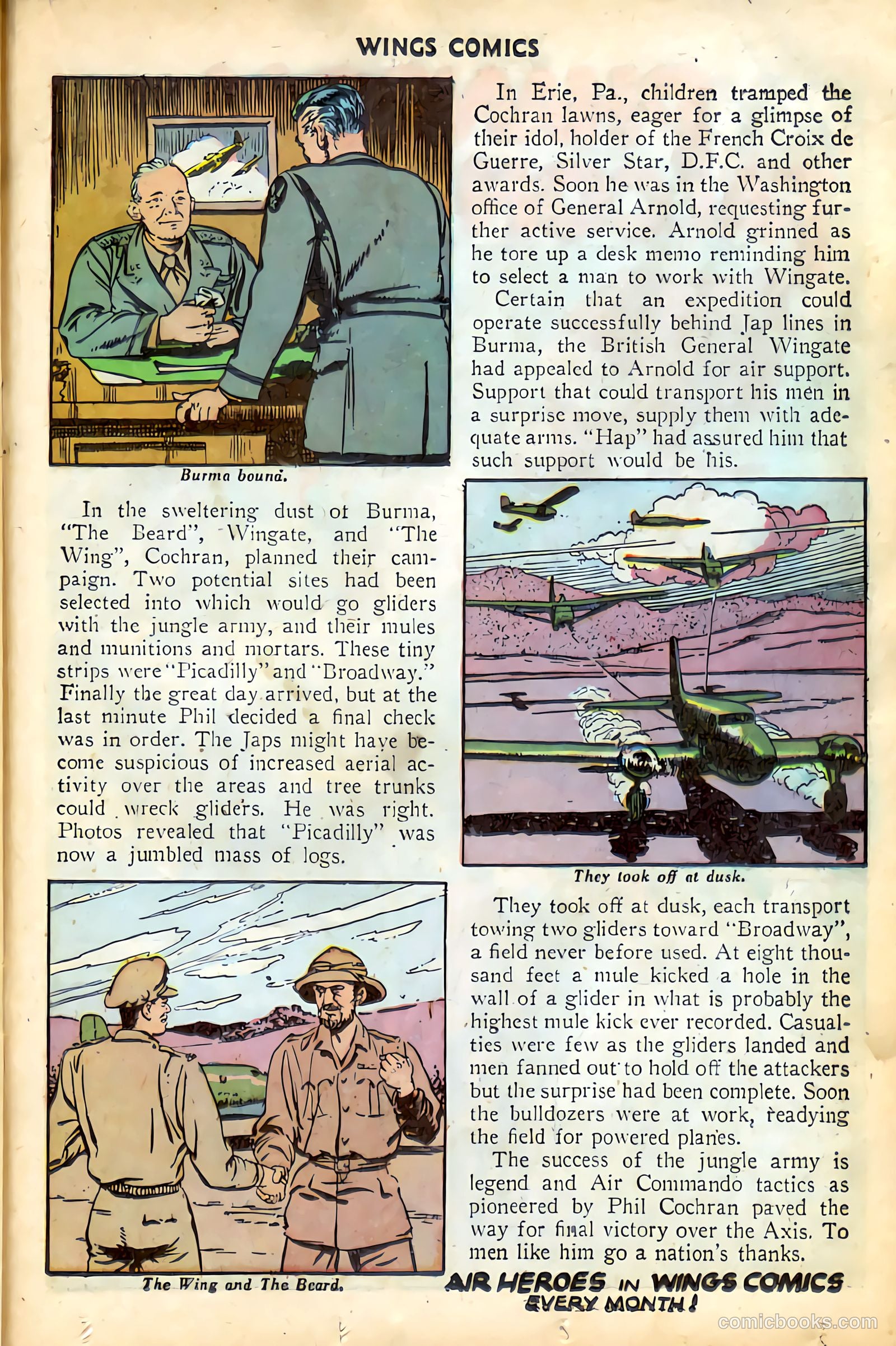 Wings Comics #75 (1946) — page 30 of 53
