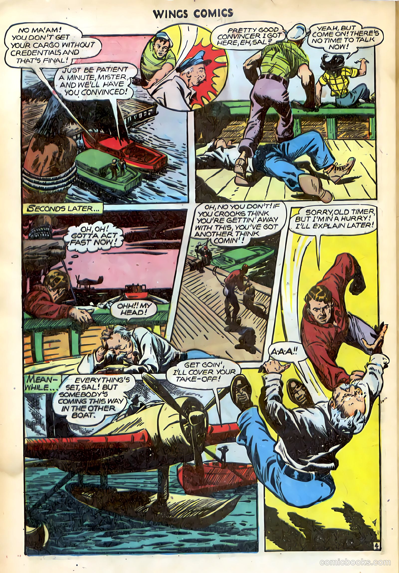 Wings Comics #75 (1946) — page 41 of 53