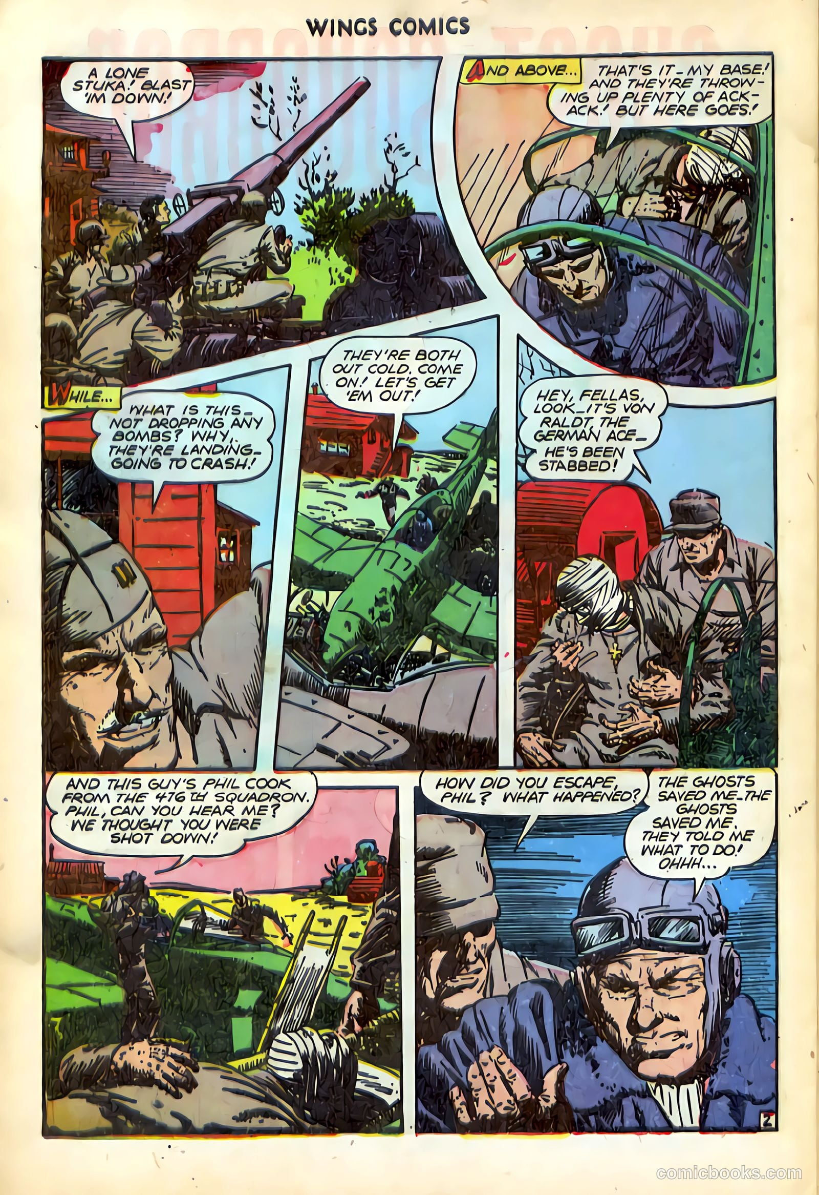 Wings Comics #75 (1946) — page 45 of 53