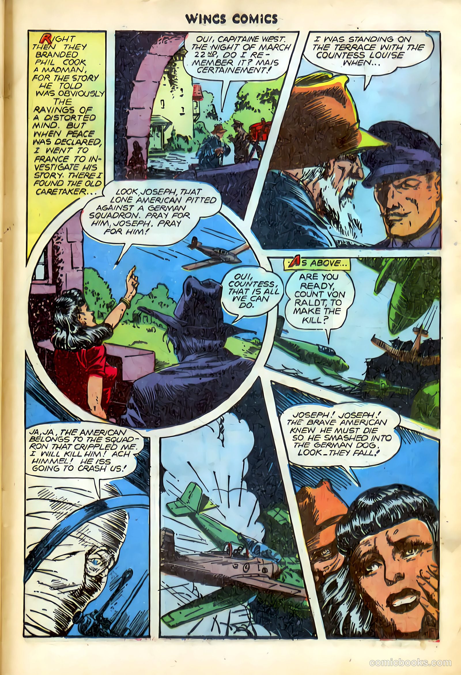 Wings Comics #75 (1946) — page 46 of 53